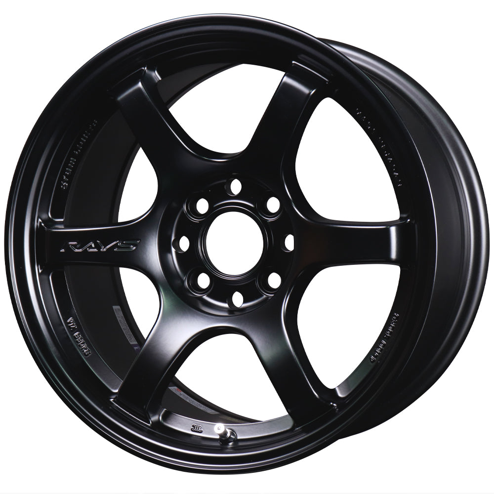 Rays Gram Lights 57DR Wheels - Semi Gloss Black 15x8 / 4x100 / +35