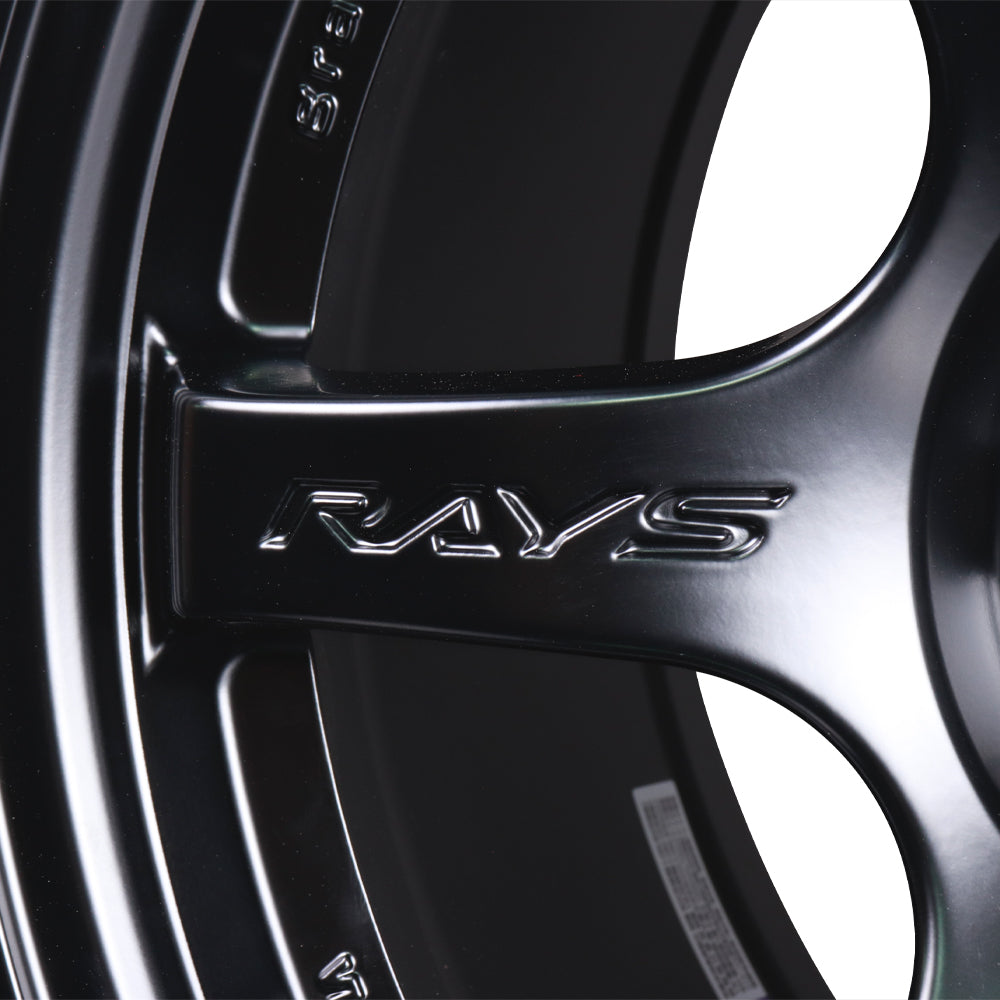 Rays Gram Lights 57DR Wheels - Semi Gloss Black 15x8 / 4x100 / +35