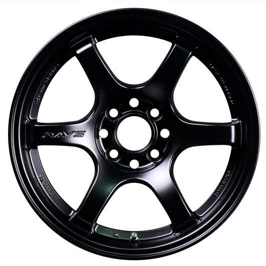 Rays Gram Lights 57DR Wheels - Semi Gloss Black 15x8 / 4x100 / +35