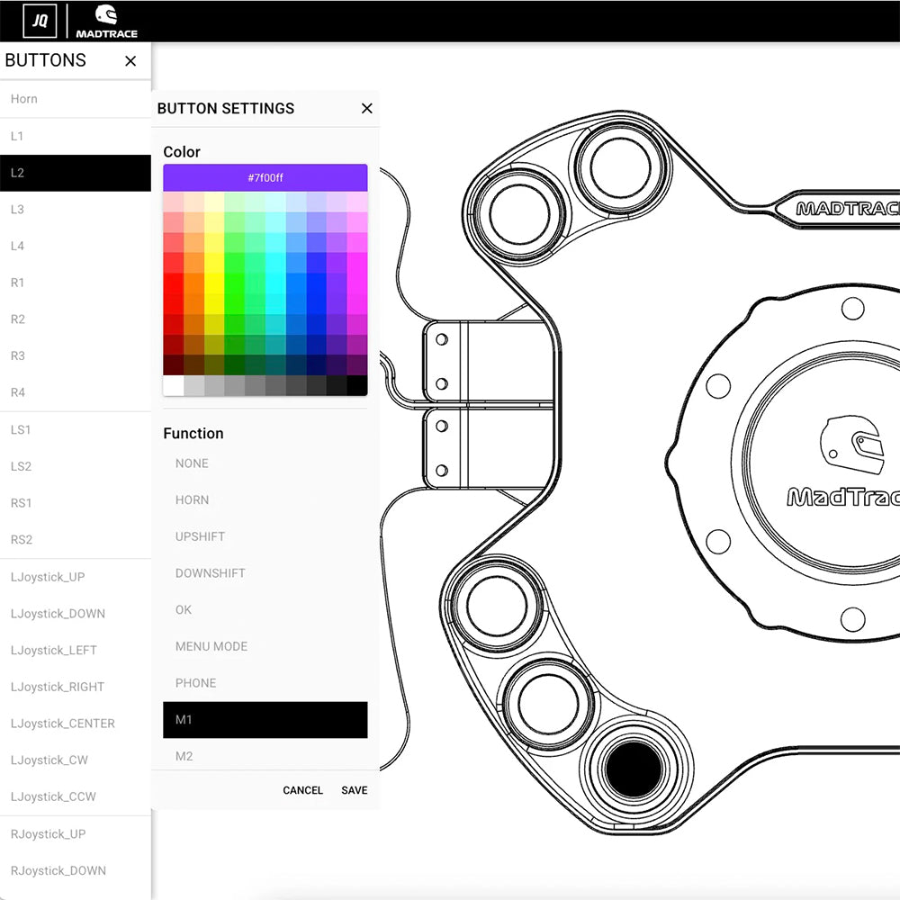 JQ Werks GEN2 Clubsport Racing Steering Wheel System - 17-21 Civic Type R (FK8)