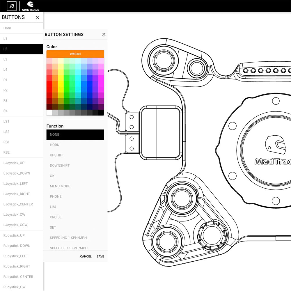 JQ Werks GEN2 Podium Racing Steering Wheel System - 17-21 Civic Type R (FK8)