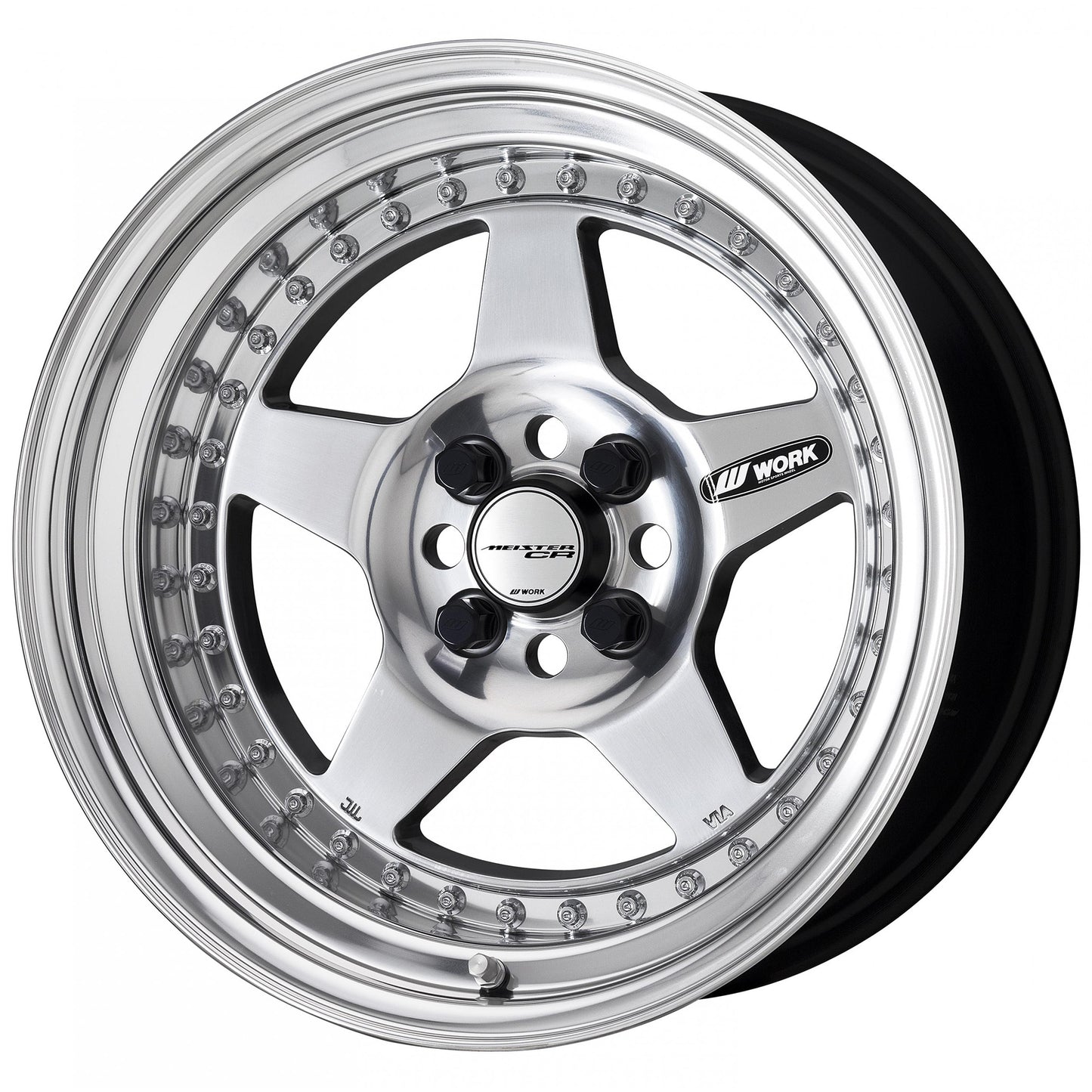 Work Meister CR01 - 15" Wheels - Bright Buff Finish