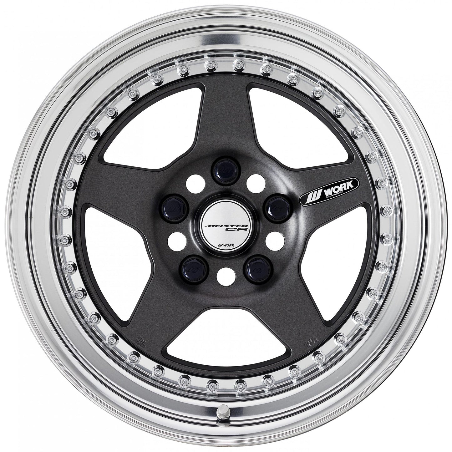 Work Meister CR01 - 16" Wheels - Matte Gunmetal