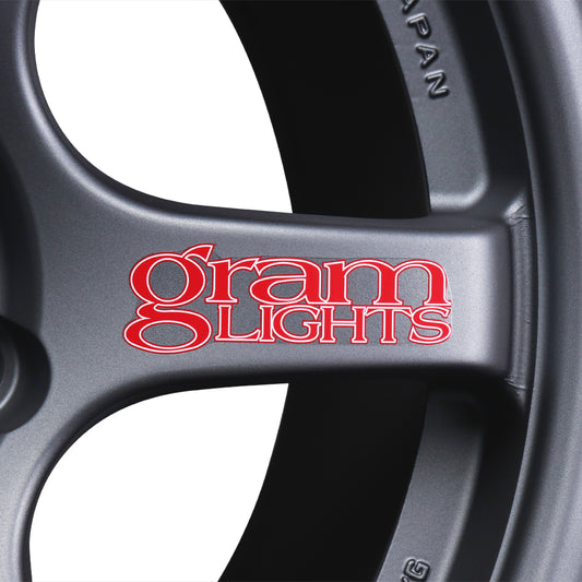 Rays Gram Lights Replacement Spoke Decal - Red