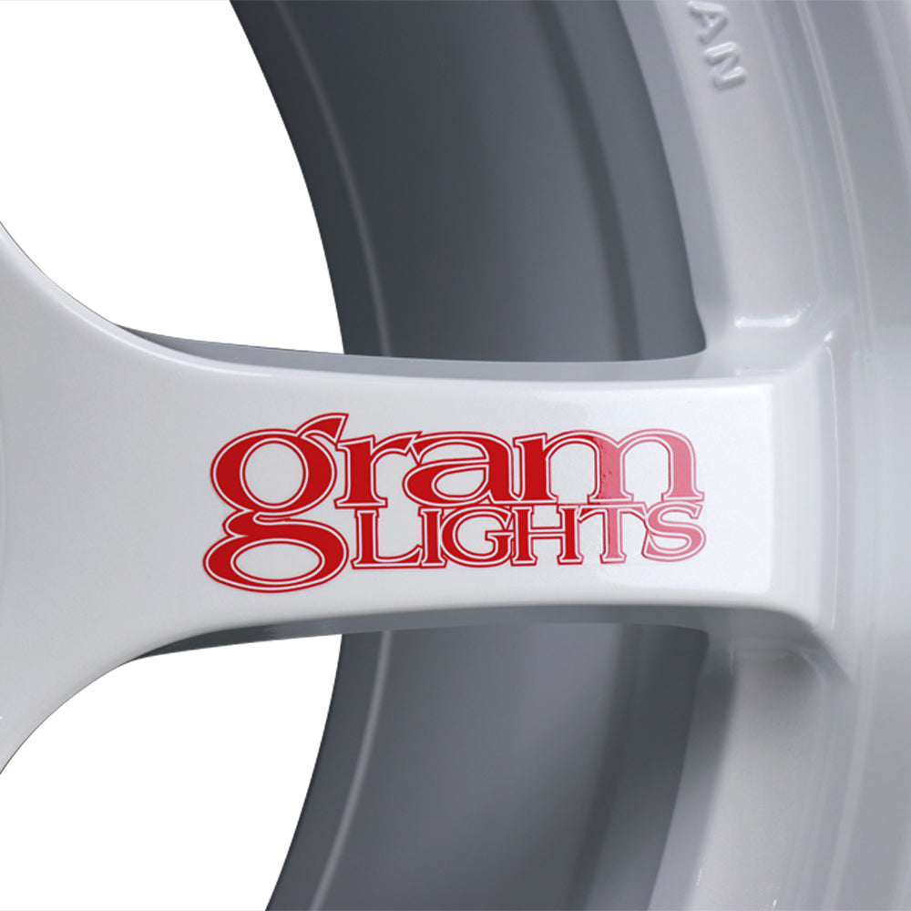 Rays Gram Lights 57DR Wheels - Ceramic Pearl White 17x9 / 5x114 / +38