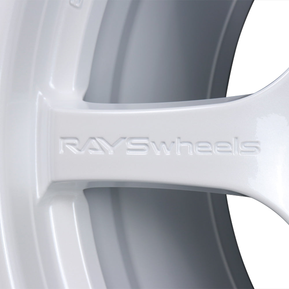 Rays Gram Lights 57DR Wheels - Ceramic Pearl White 17x9 / 5x114 / +38