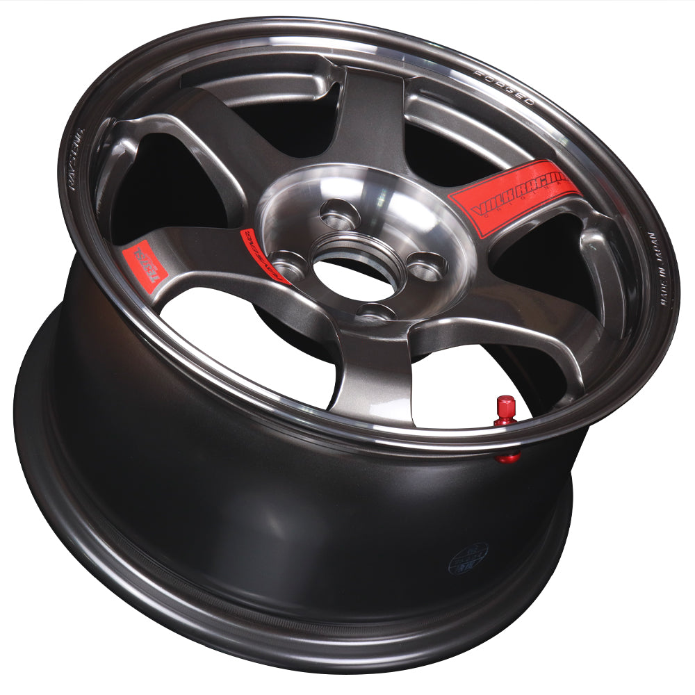 Volk Racing TE37 Saga SL Wheels - Pressed Graphite / 15x8 / 4x100 /+35