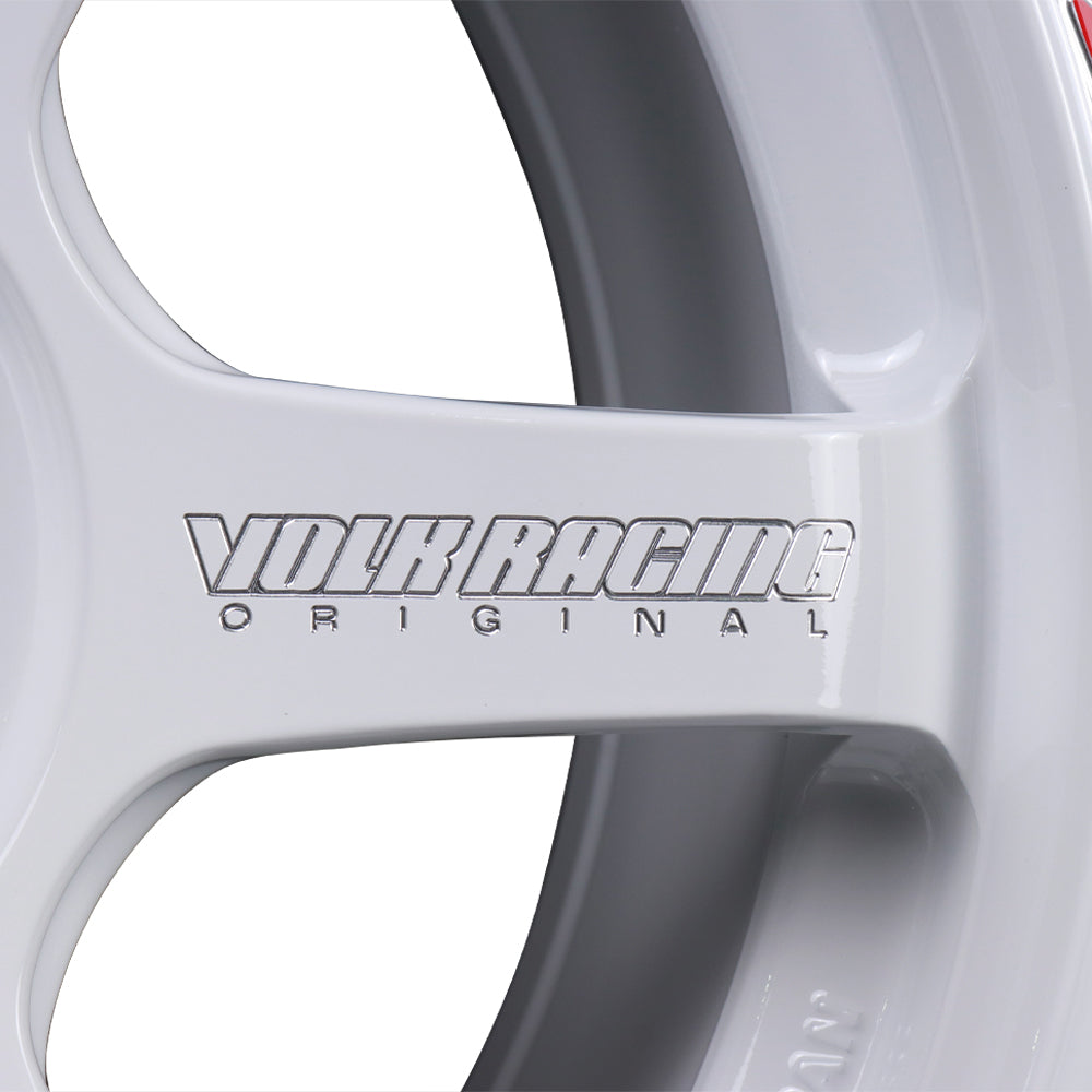 Volk Racing TE37 Sonic Time Attack Edition Wheels - Dash White 15x7 / 4x100