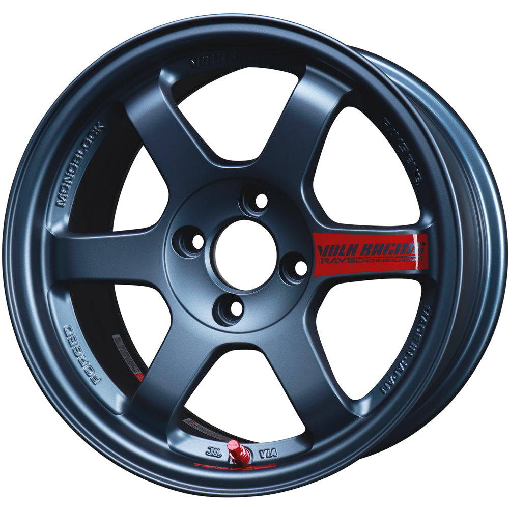 Volk Racing TE37SL Super Lap Edition - Matte Blue Gunmetal 15x8.0 / 4X100 / +35