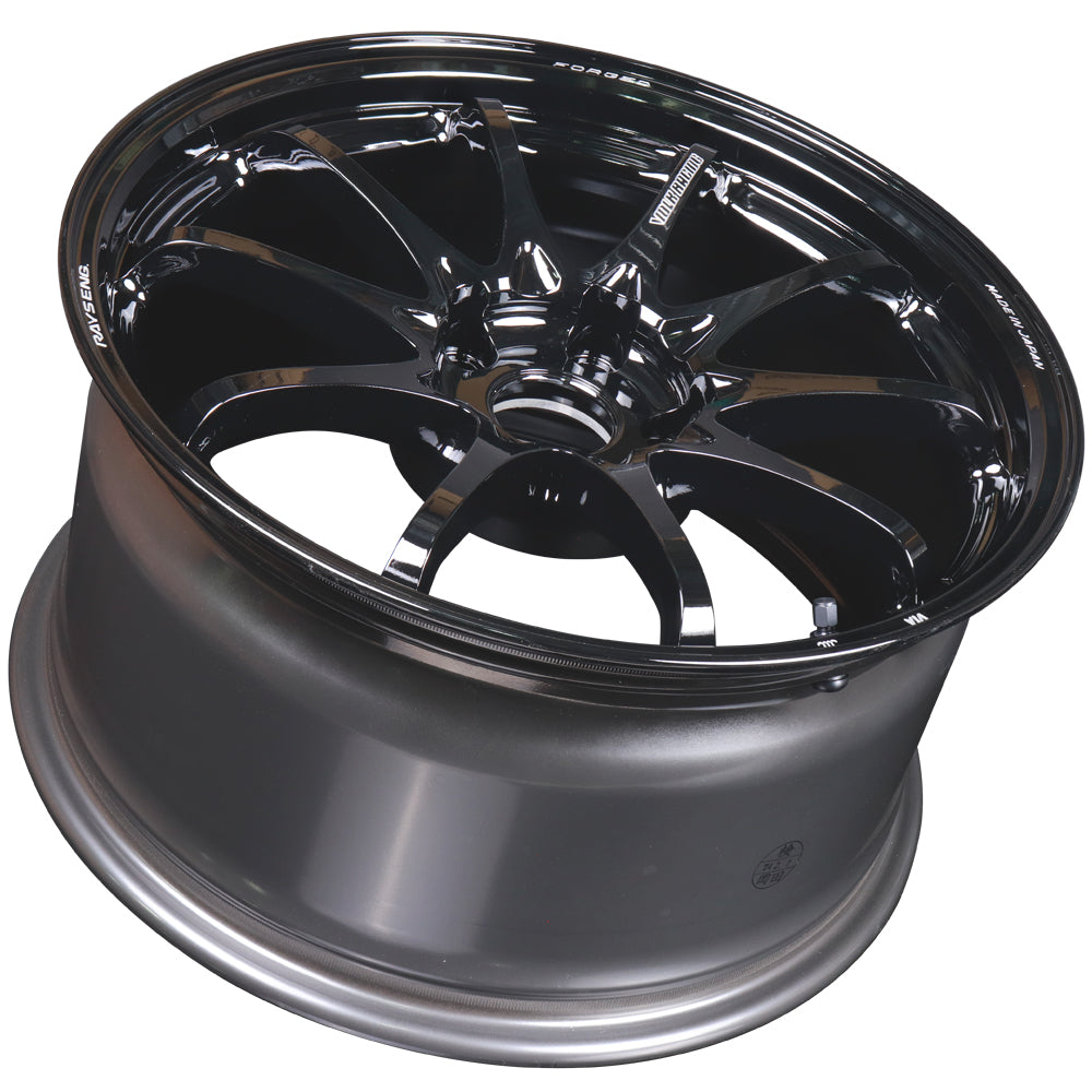 Volk Racing CE28N Plus Wheels - Gloss Black - 18x9.5 / +38