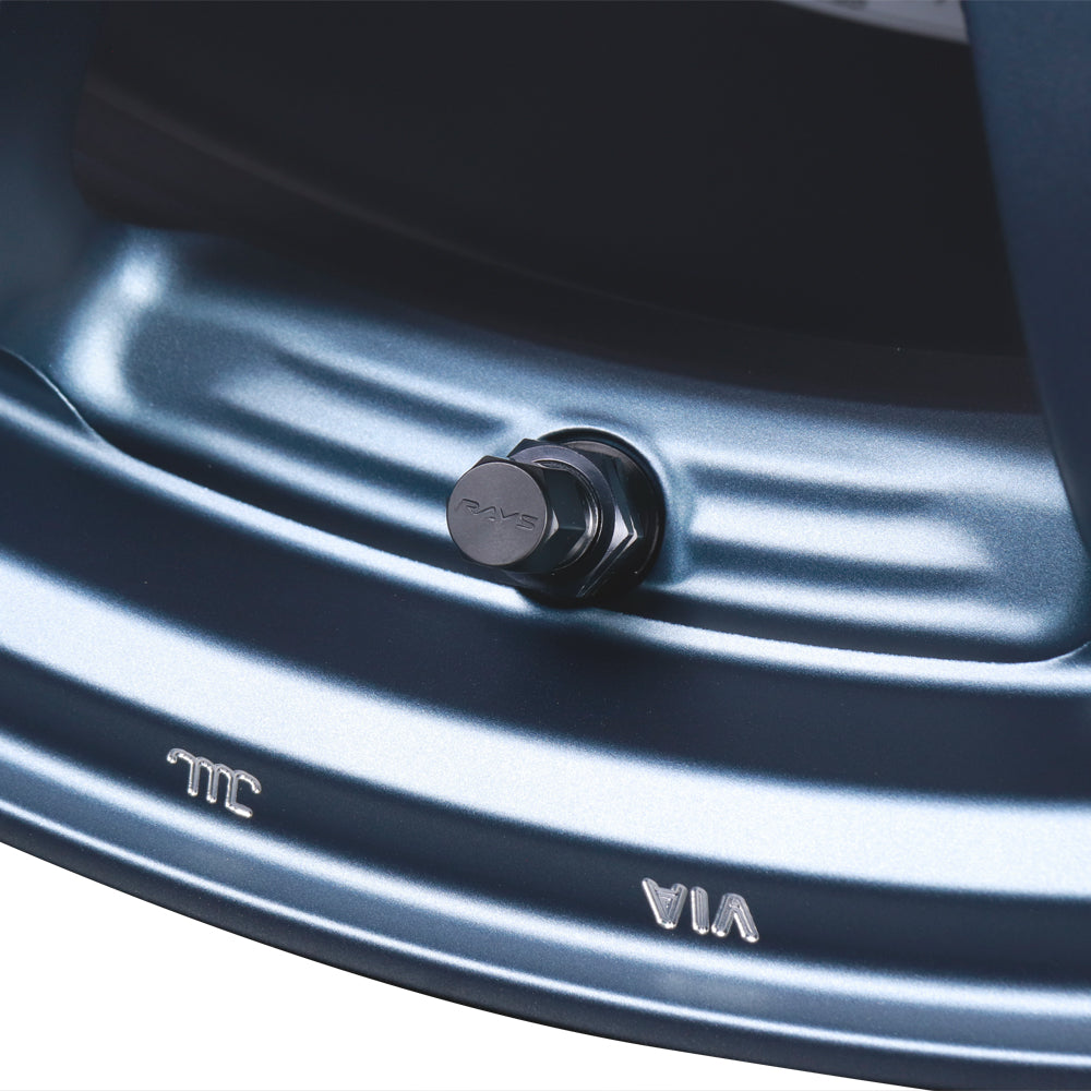 Volk Racing CE28N Plus - 17" Wheels - Matte Blue Gunmetal