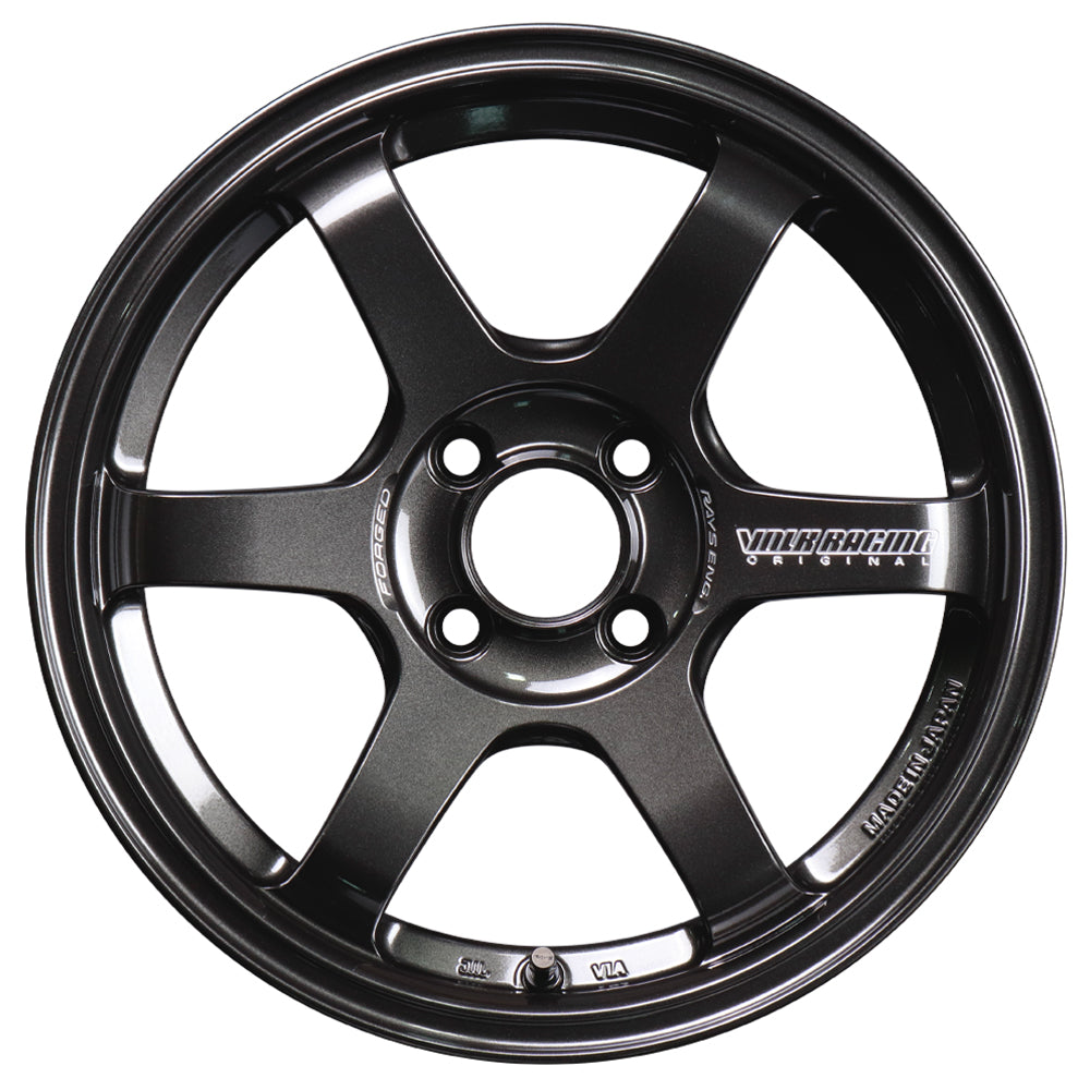 Volk Racing TE37 Sonic Wheels - Diamond Dark Gunmetal 16x7 / 4x100 / +35