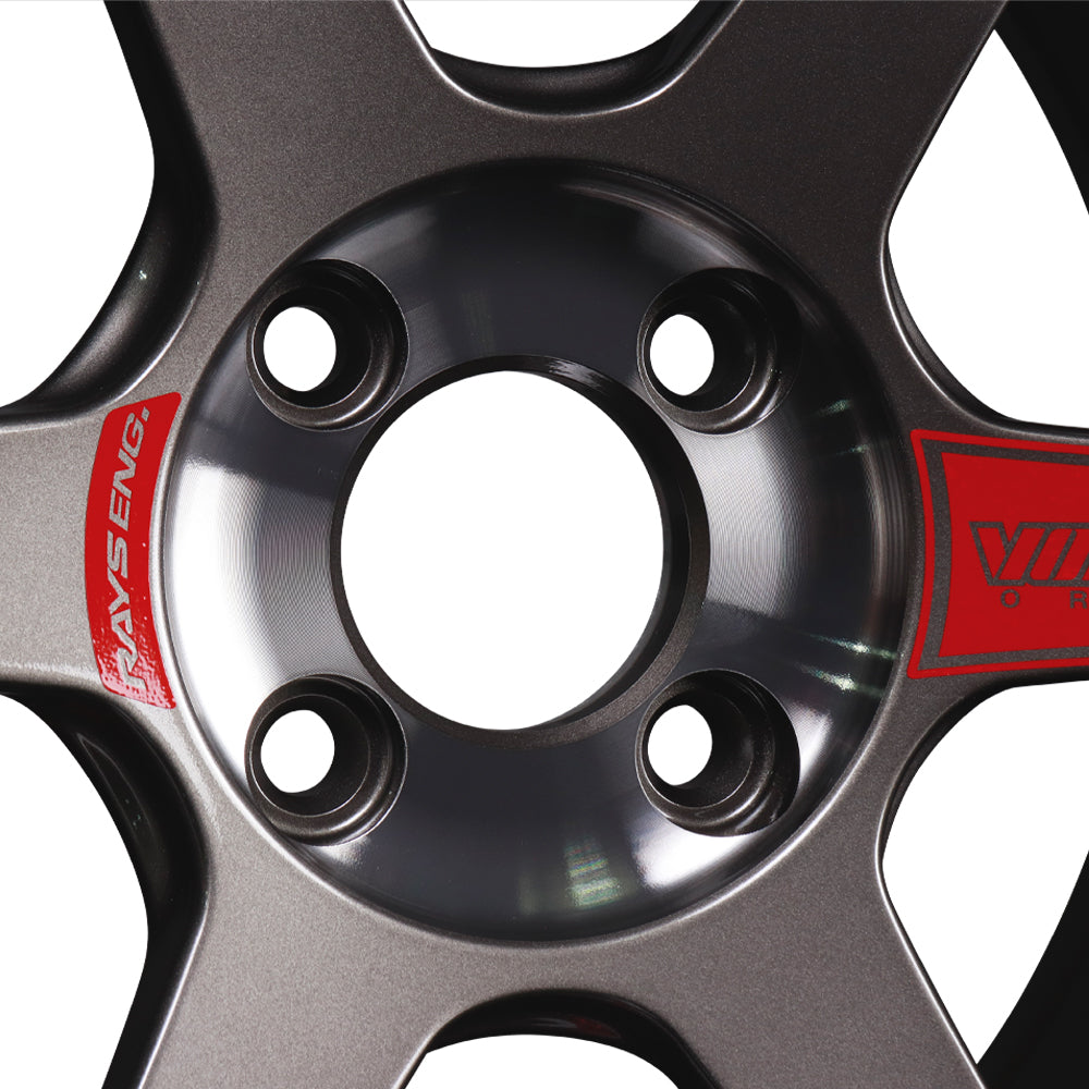 Volk Racing TE37 Sonic SL Wheels - Pressed Graphite 15x7 / 4x100 / +34