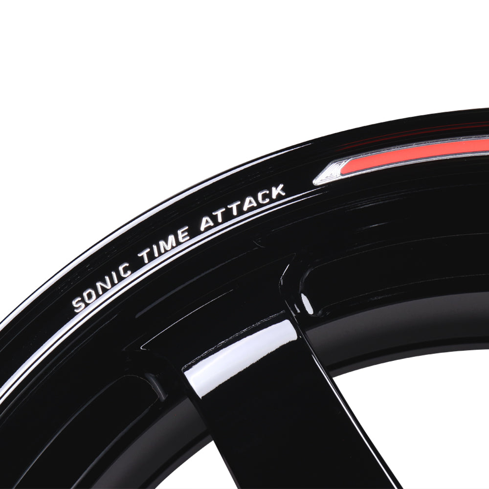 Volk Racing TE37 Sonic Time Attack Edition Wheels - Gloss Black 15x7 / 4x100