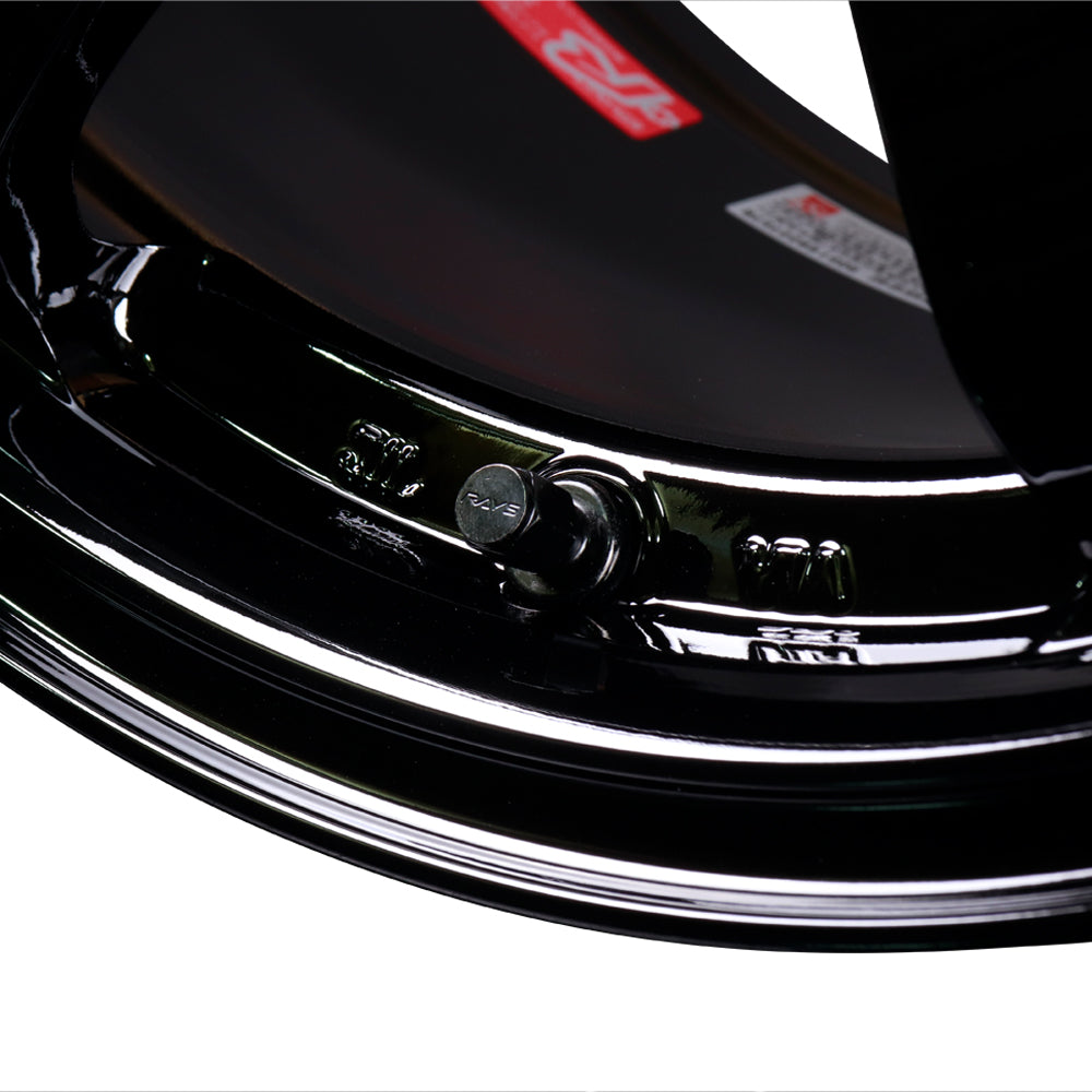 Volk Racing TE37 Sonic Time Attack Edition Wheels - Gloss Black 16x8 / 4x100 / +36