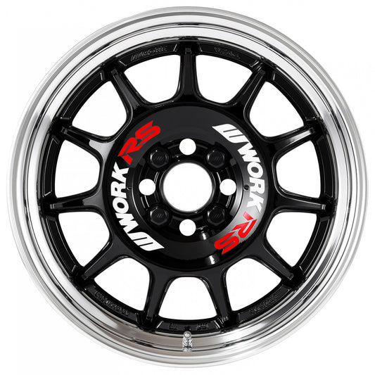 Work Emotion RS11 - 16x8.0 / 4x100 / +35 - Black