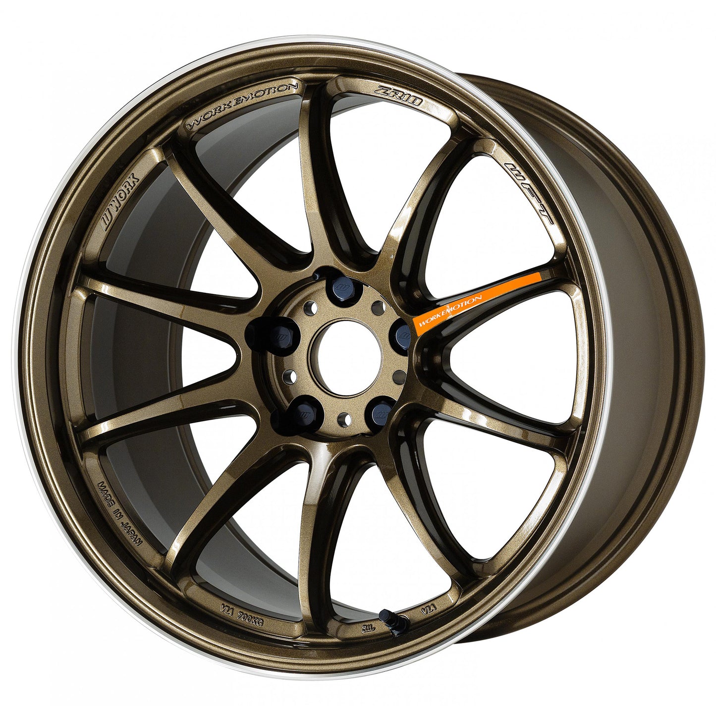 Work Emotion ZR10 - 19" Wheels - Titanium Diamond Lip Cut
