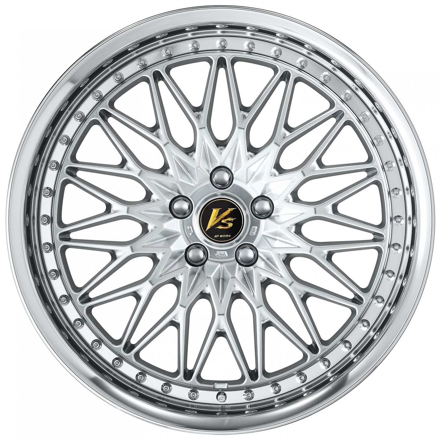 Work VS-XV - 18" Wheels - Silky Rich Silver