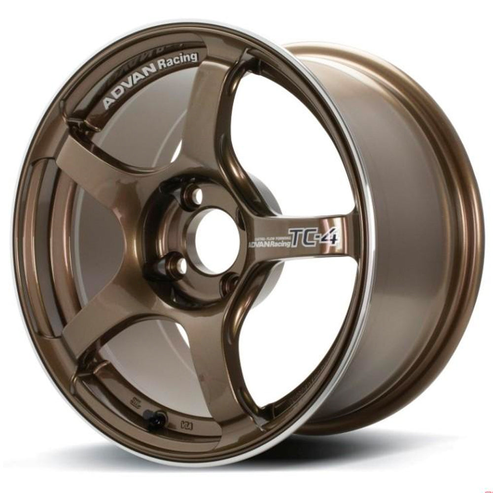 Advan Racing TC4 Wheels - Umber Bronze  15x8 / 4x100 / +35