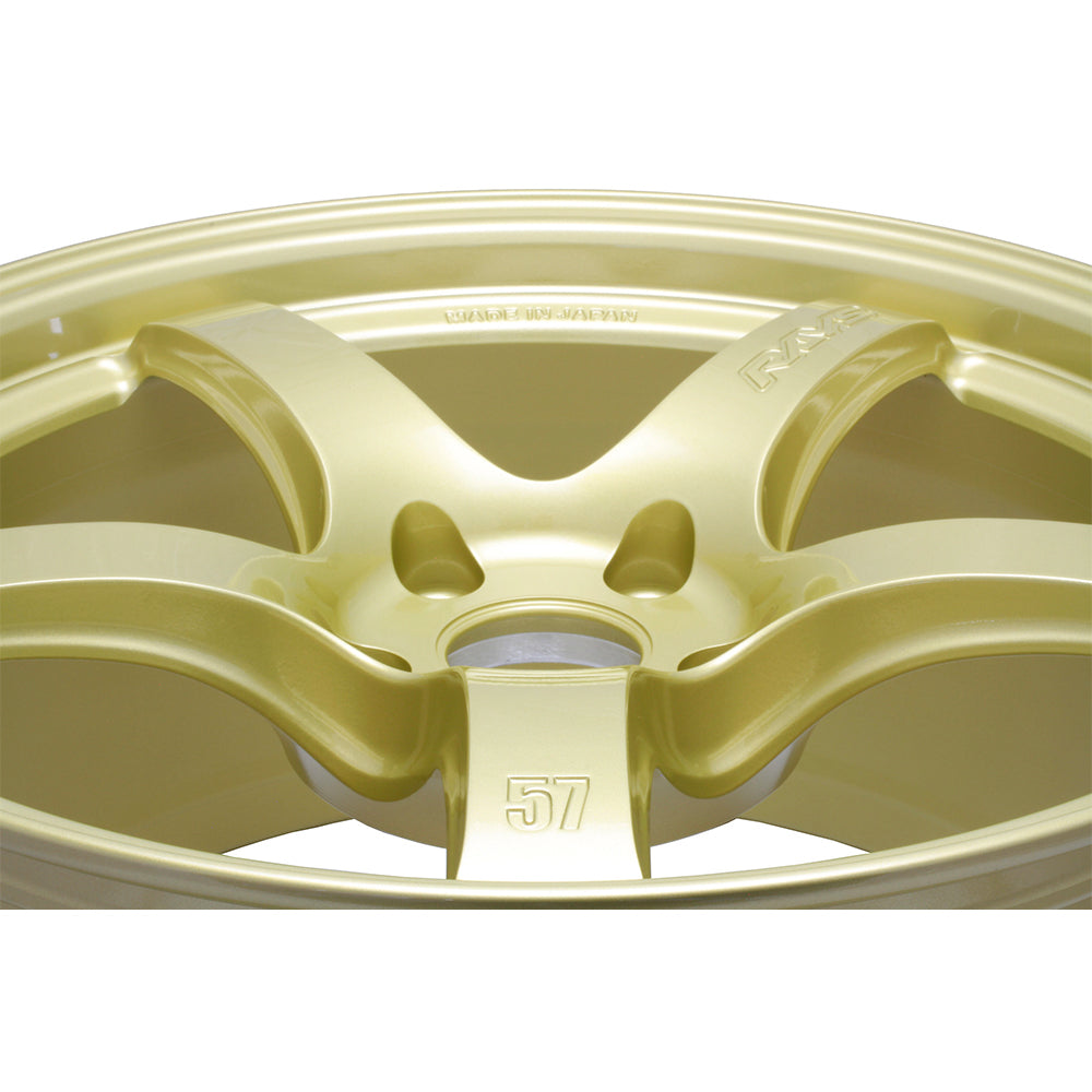 Rays Gram Lights 57CR Wheels - Gold 19x9.5 / 5x120 / +35
