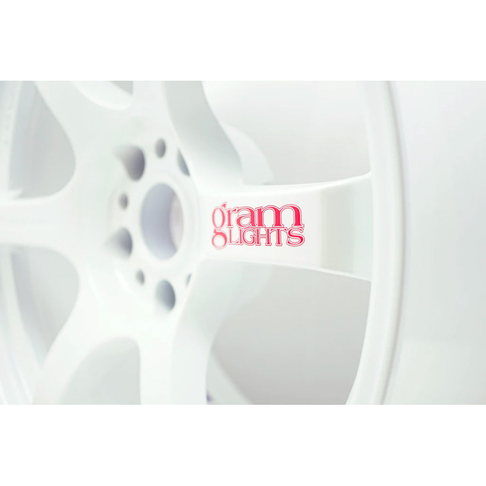 Rays Gram Lights 57DR Wheels - Ceramic Pearl 18x9.5 / 5x114 / +38
