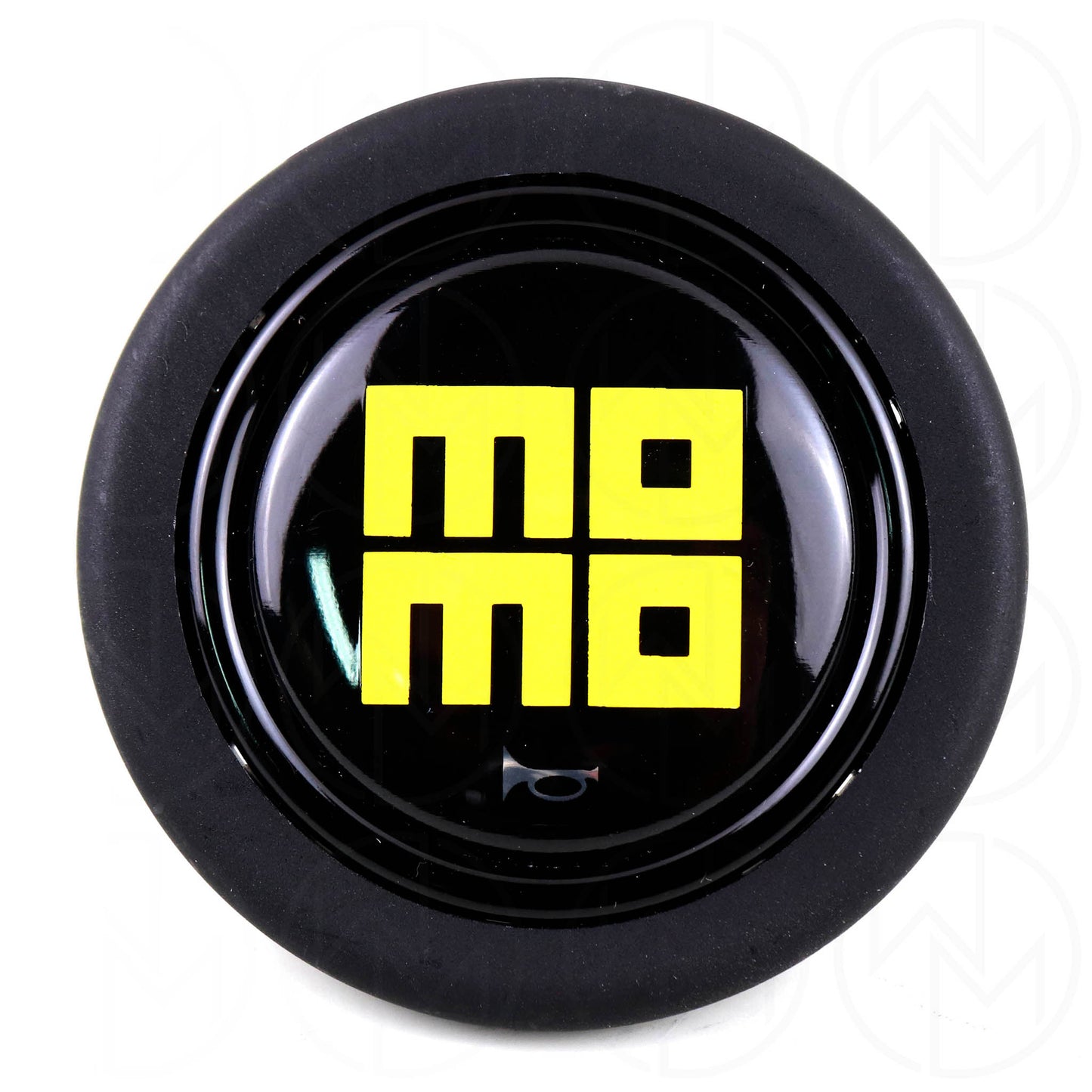 Momo Horn Button - Yellow Heritage