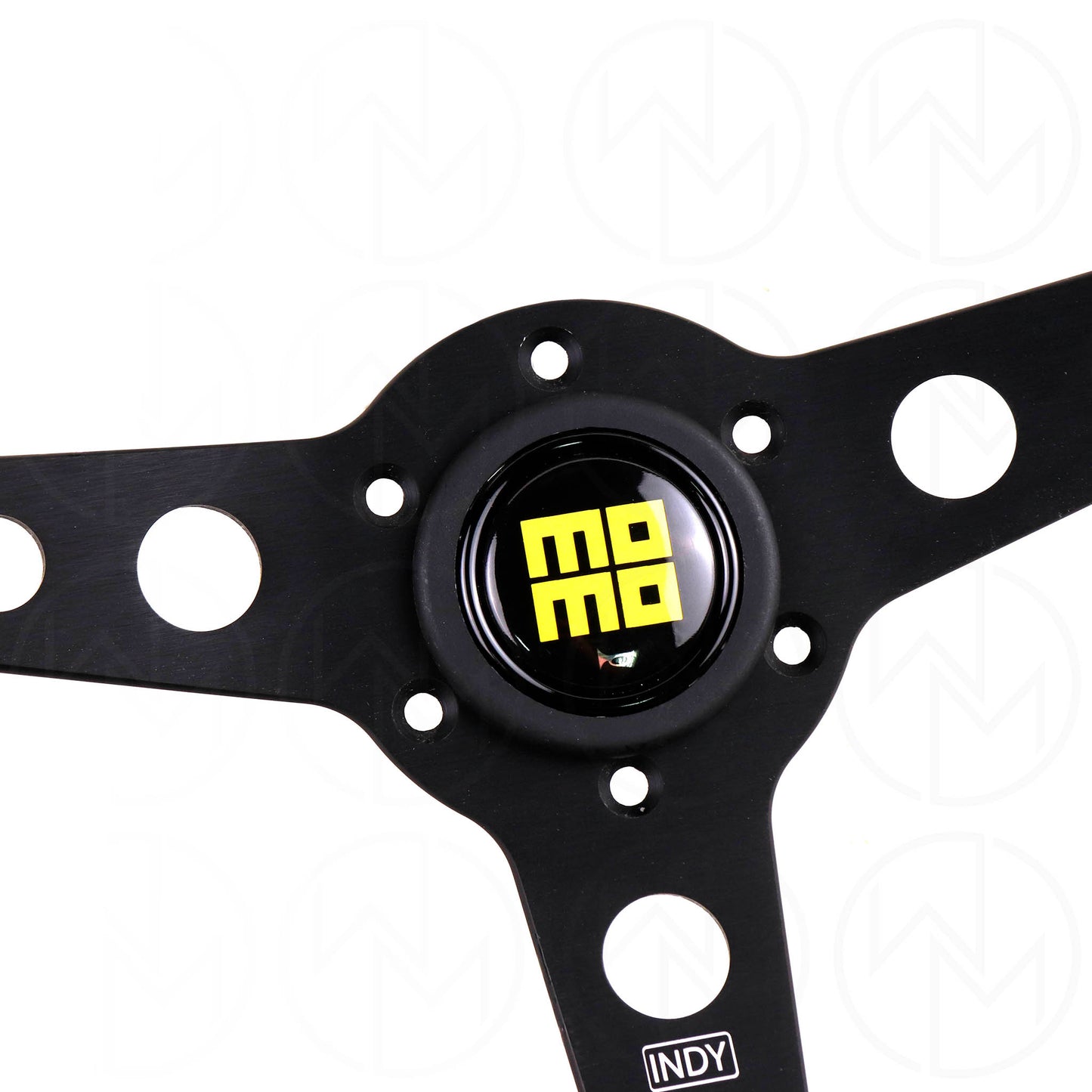 Momo Horn Button - Yellow Heritage