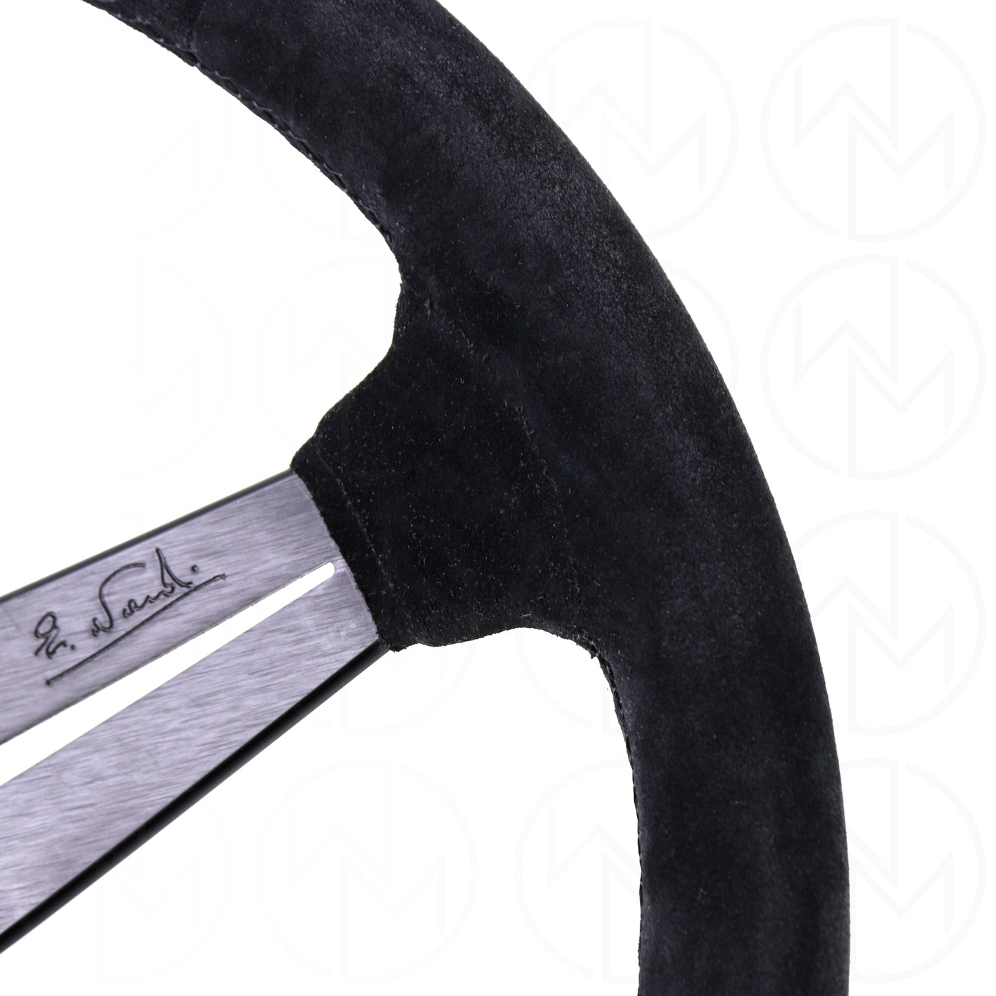 Nardi Sport Rally Deep Corn Steering Wheel - 350mm Suede w/ Black Stitch