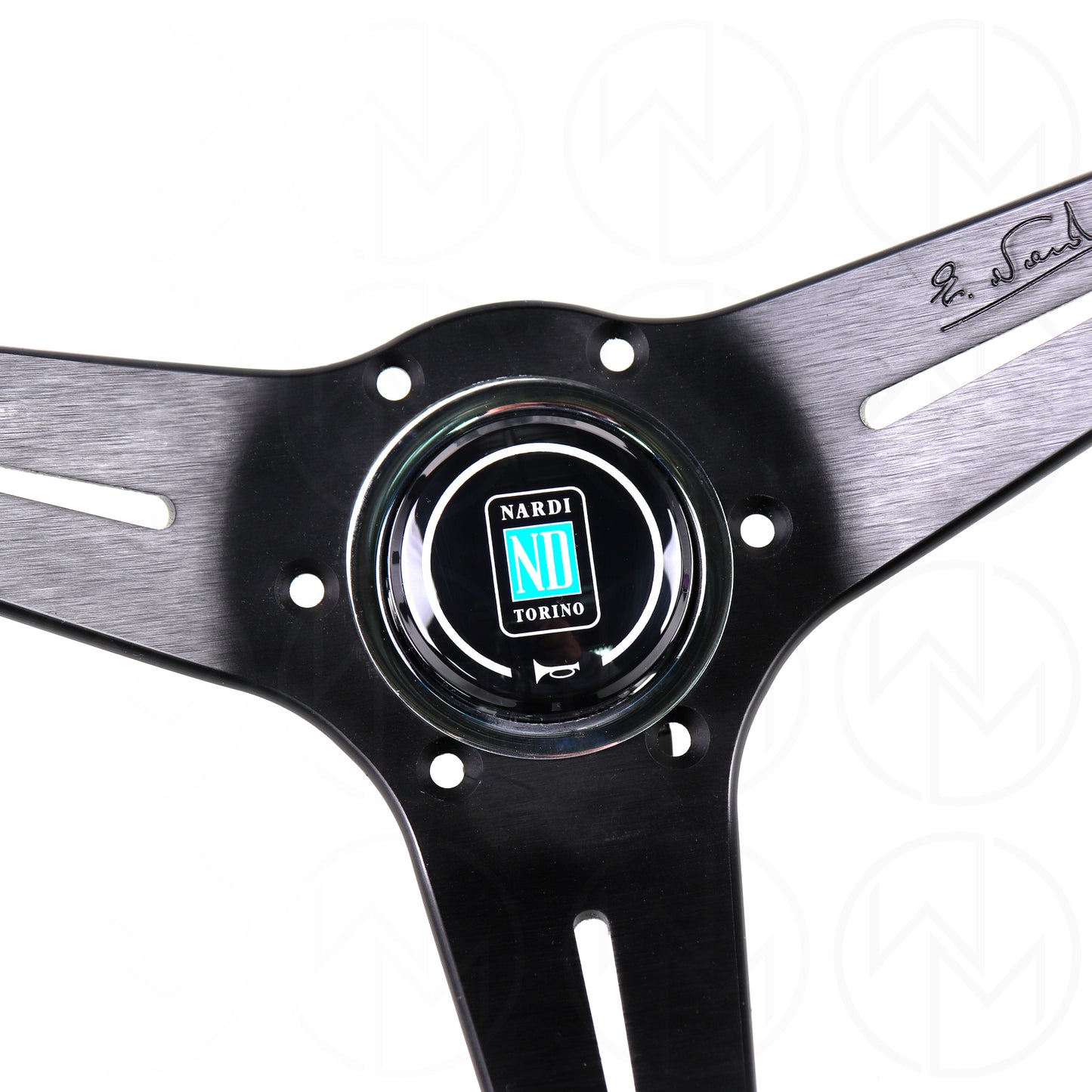 Nardi Sport Rally Deep Corn Steering Wheel - 350mm Suede w/ Black Stitch