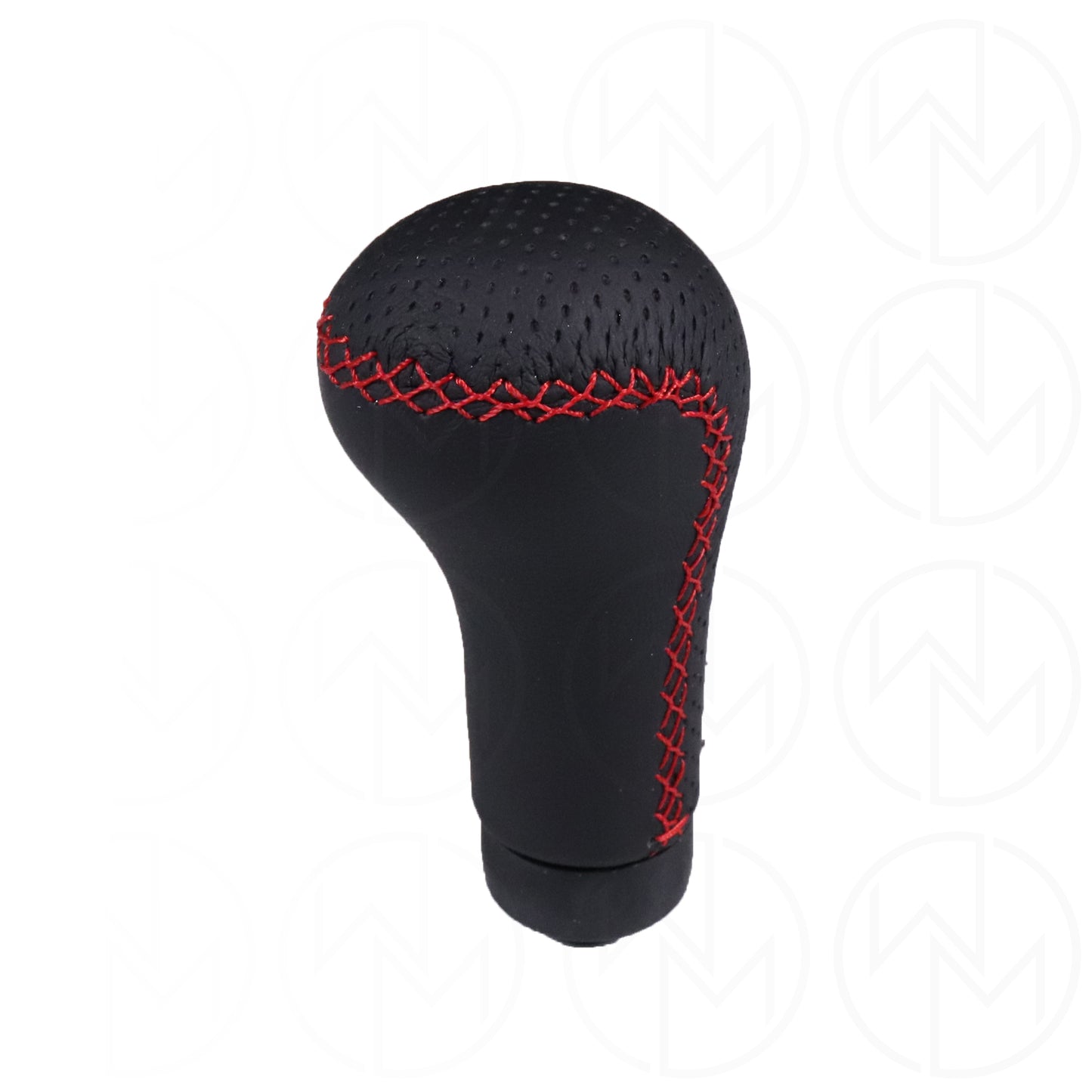 Nardi Prestige Line Perforated Leather w/ Red Stitch Shift Knob