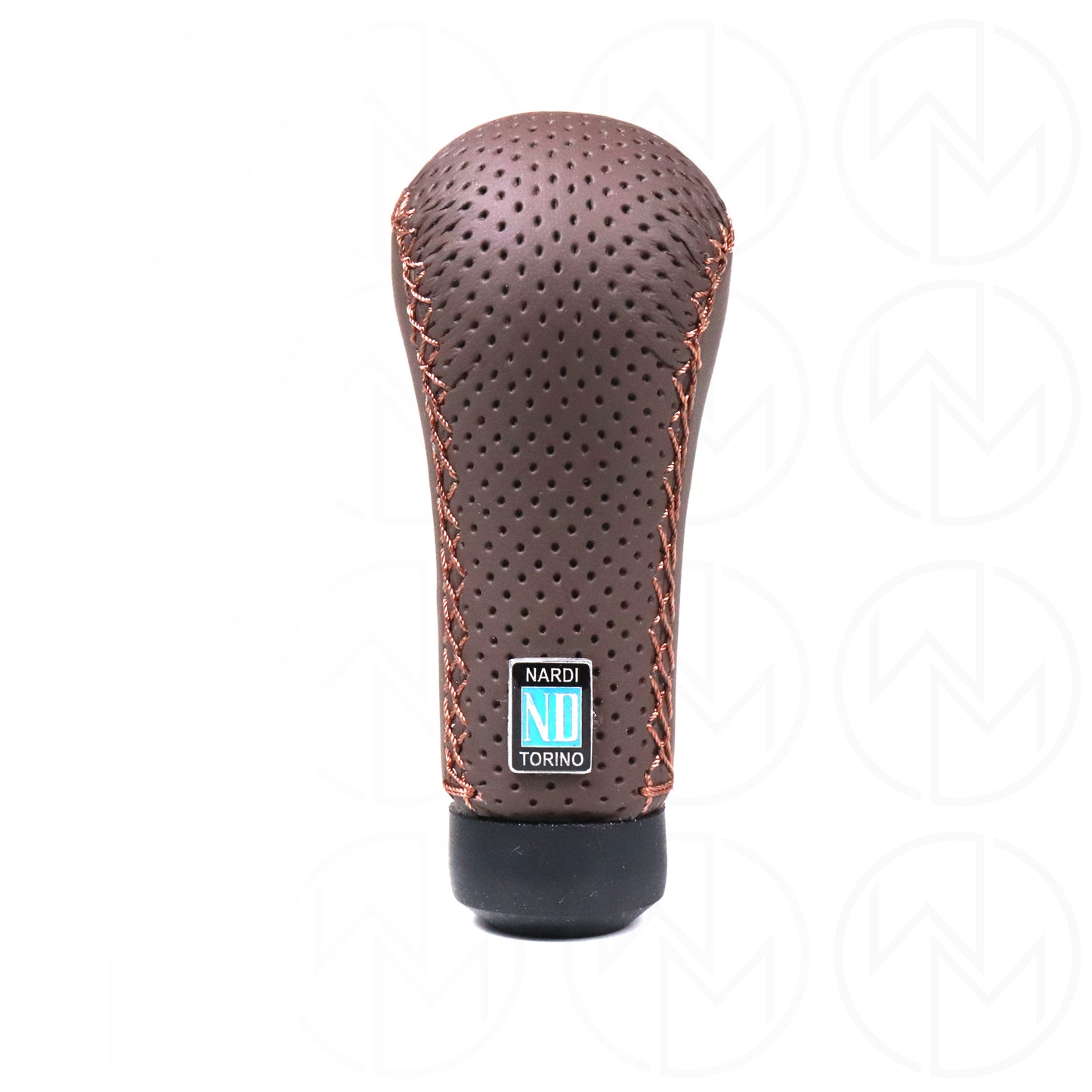 Nardi Prestige Brown Perforated Leather Shift Knob