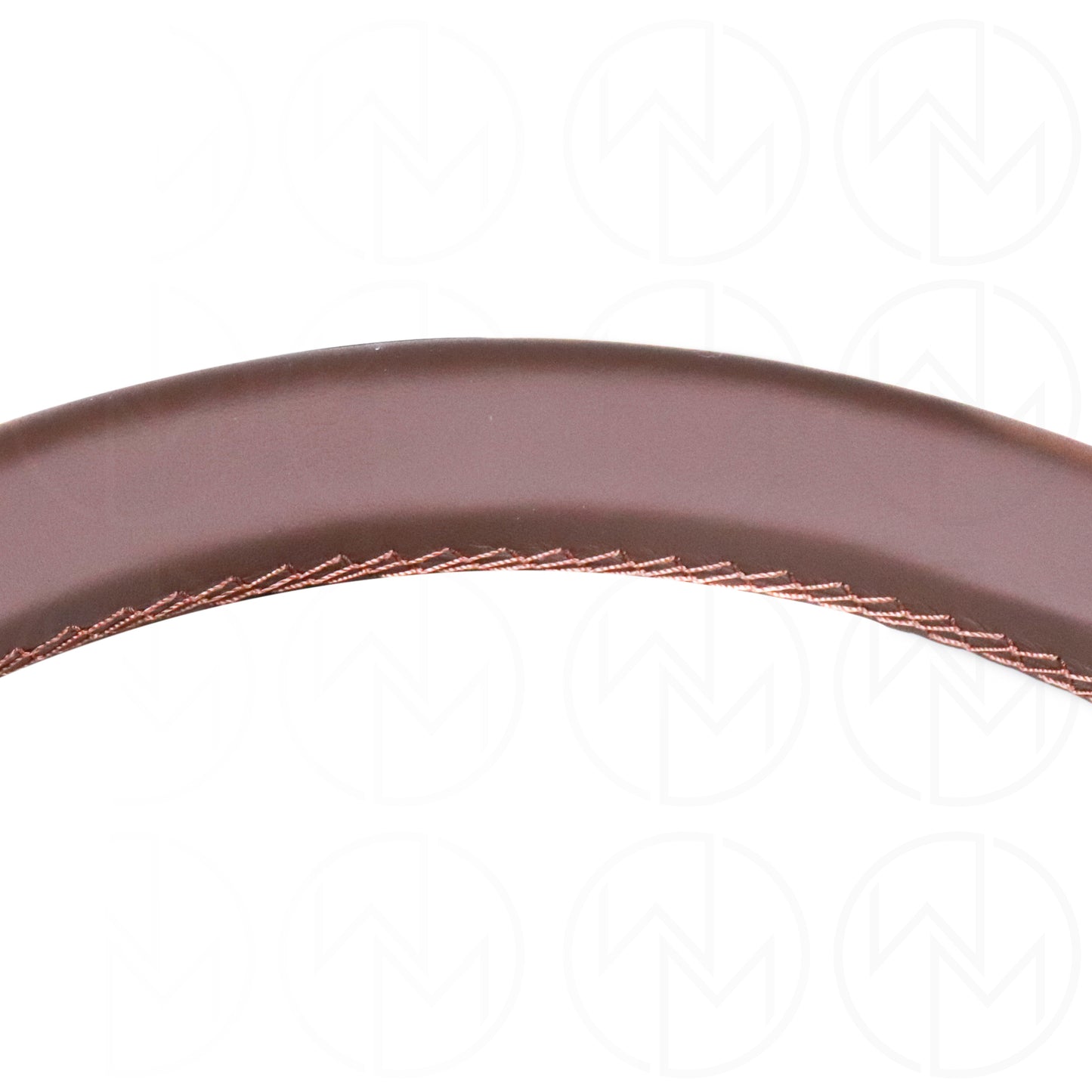 Nardi Deep Corn Revolution Brown Leather Steering Wheel - 350mm