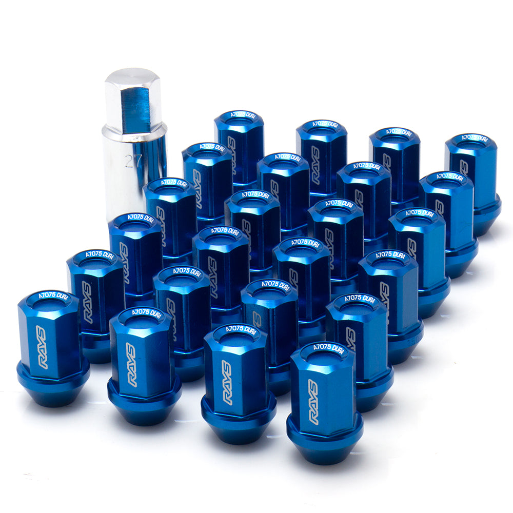 Rays L37 Dura Nut Straight Type Lug & Lock Set - M12X1.50