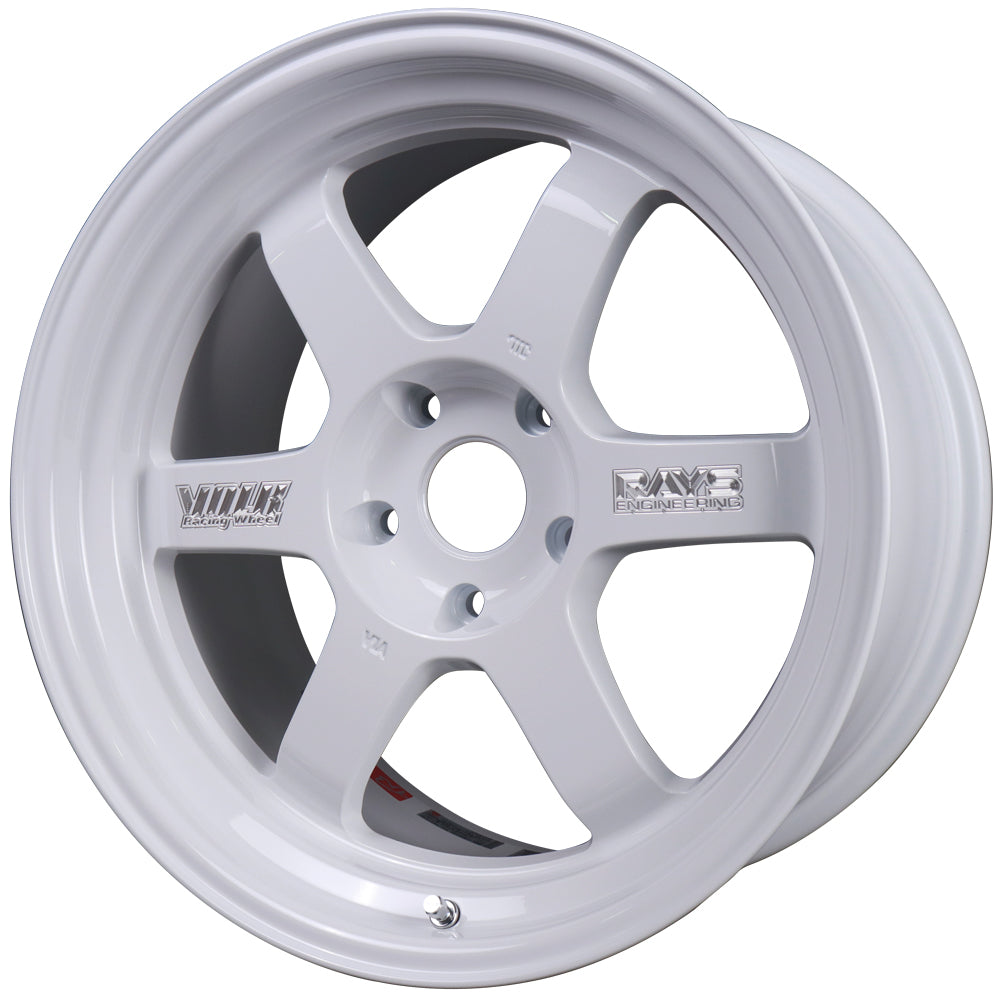 Volk Racing TE37V 10th Anniversary - Dash White - 18x9.5 / 5x120 / +22