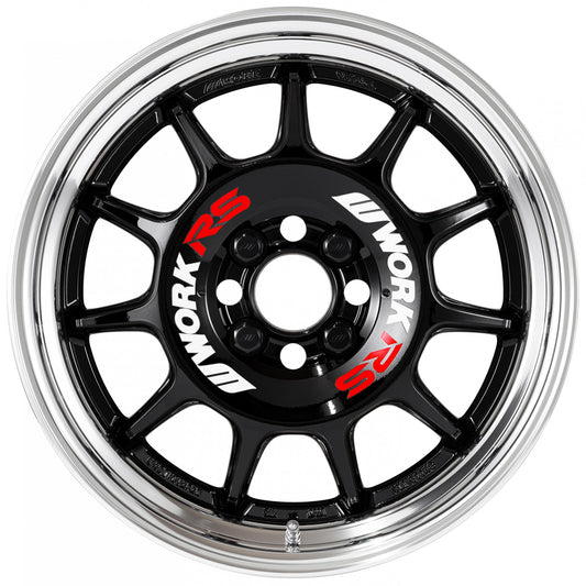 Work Emotion RS11 - 15x8.0 / 4x100 / +32 - Black