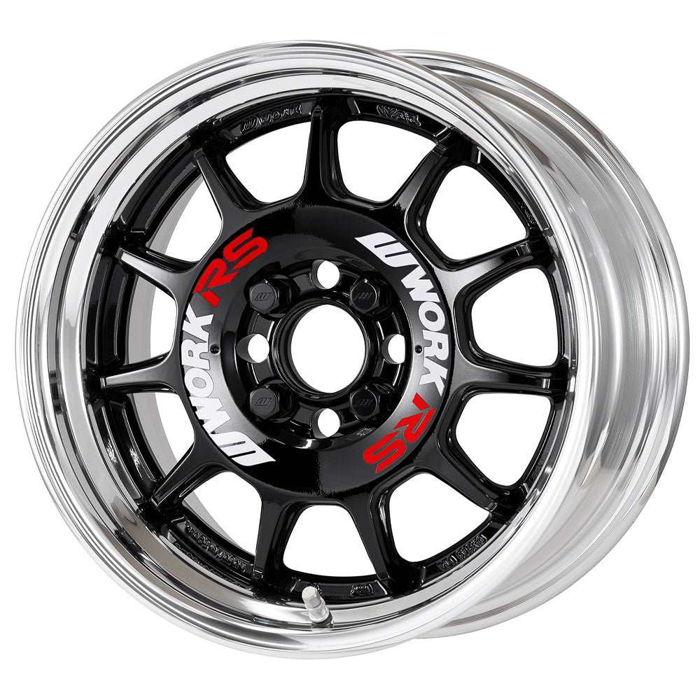 Work Emotion RS11 - 15x8.0 / 4x100 / +32 - Black