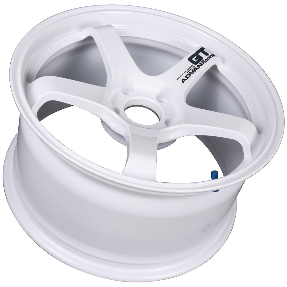 Advan Racing GT Wheels - Racing White - 18x9.5 / 5x120 / +35