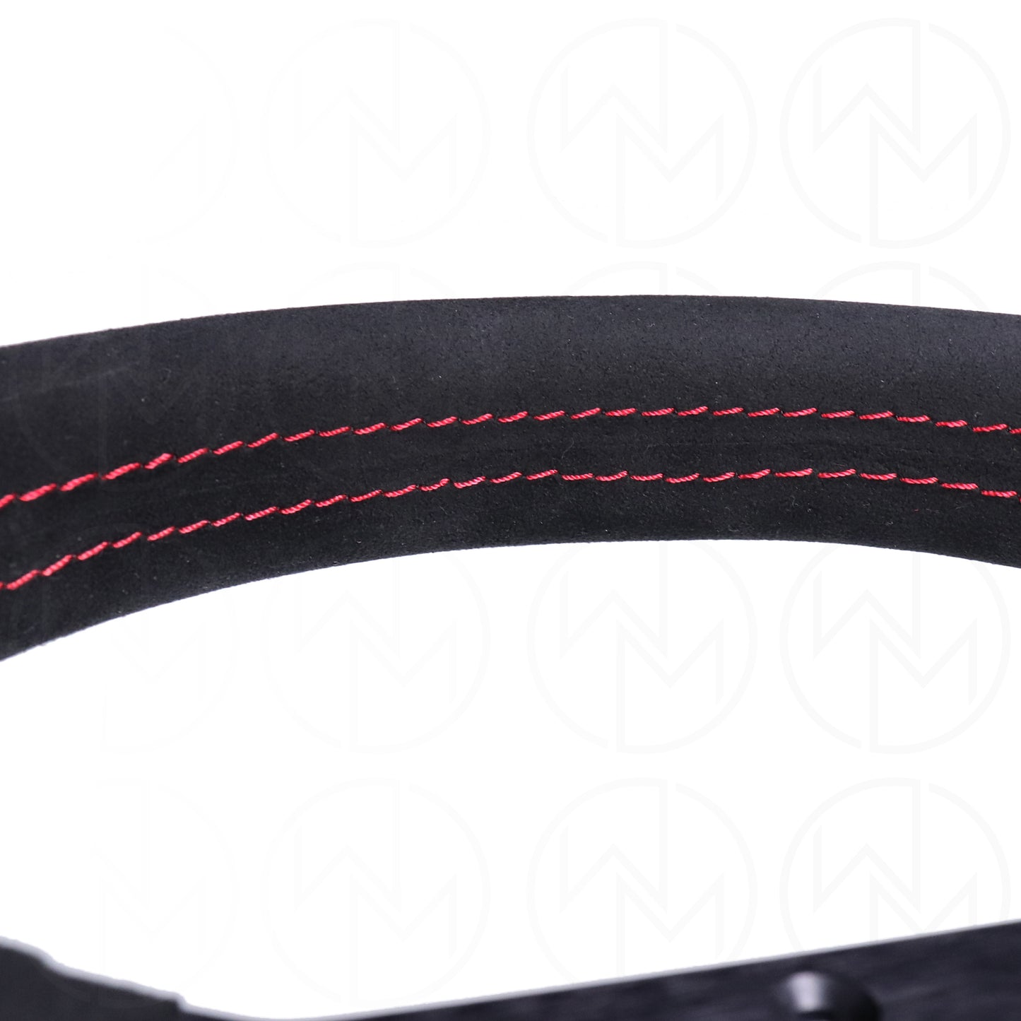 Momo Monte Carlo Steering Wheel - 320mm Alcantara w/Red Stitch