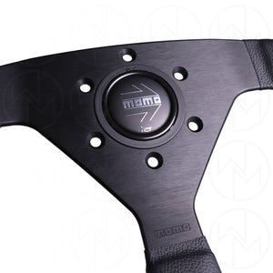 Momo Monte Carlo Steering Wheel - 350mm Leather w/Black Stitch