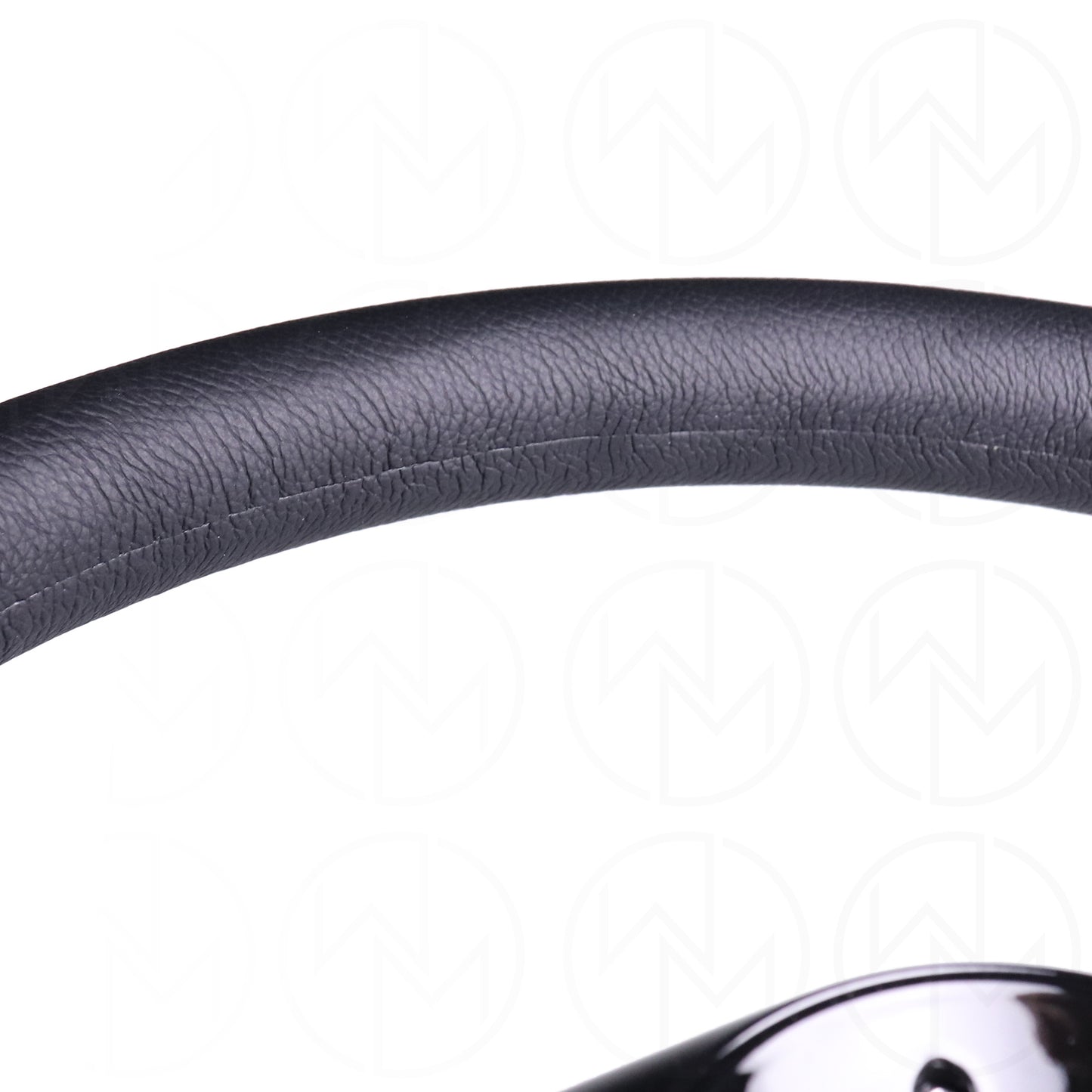 Momo Nero Steering Wheel - 350mm Leather Combo