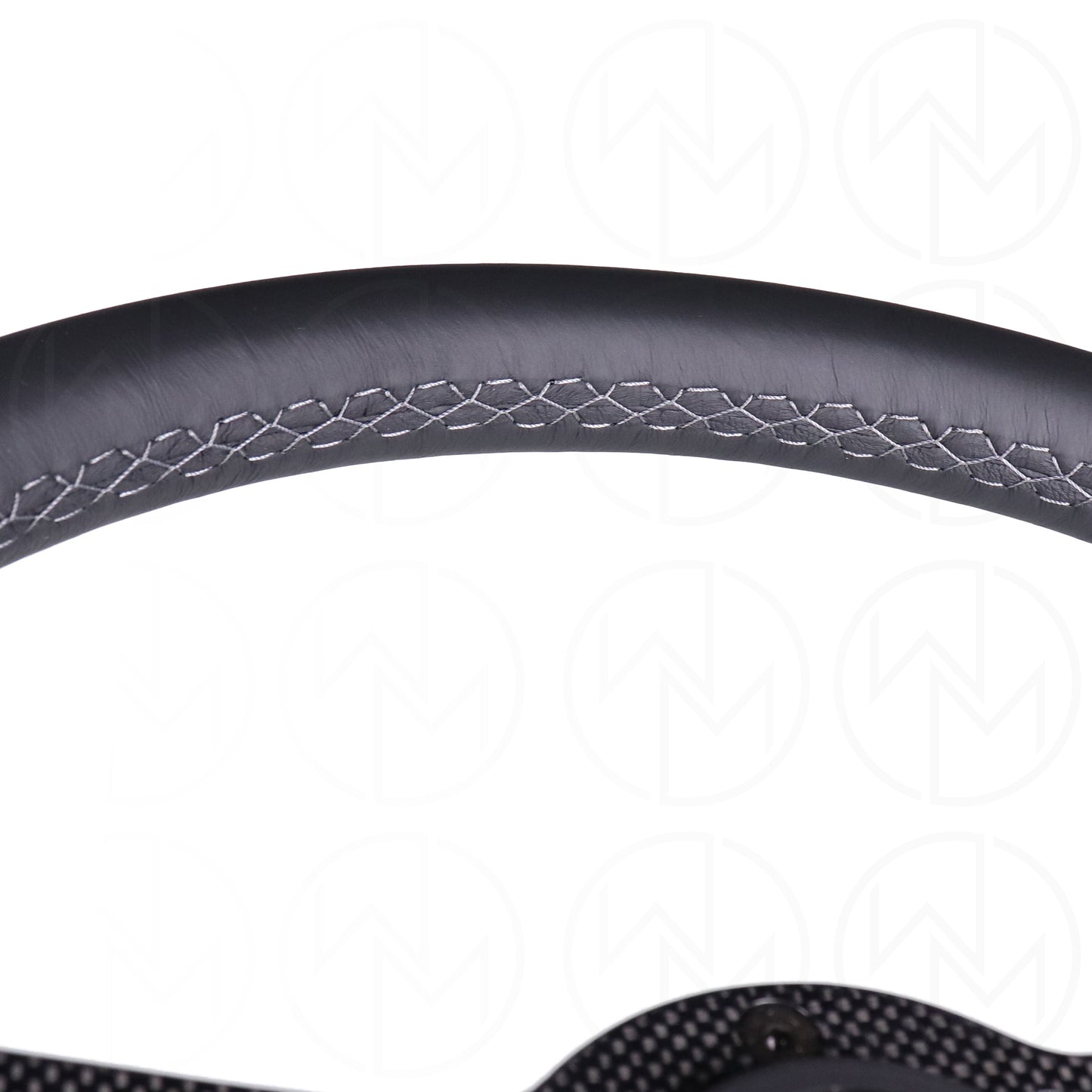 Momo Prototipo 6C Steering Wheel - 350mm Leather w/Carbon Fiber Spokes