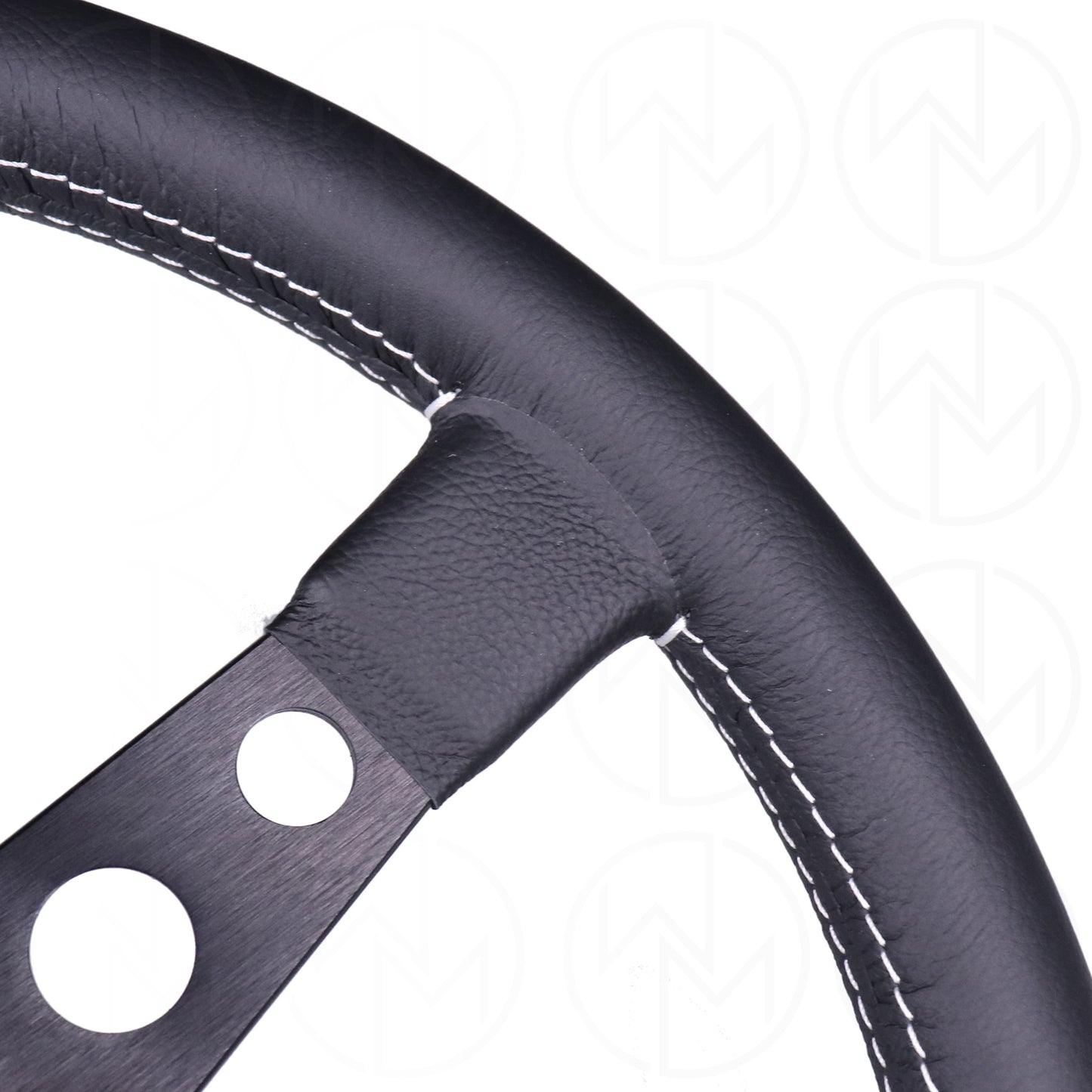 Momo Prototipo Steering Wheel - 350mm Leather w/Black Spokes