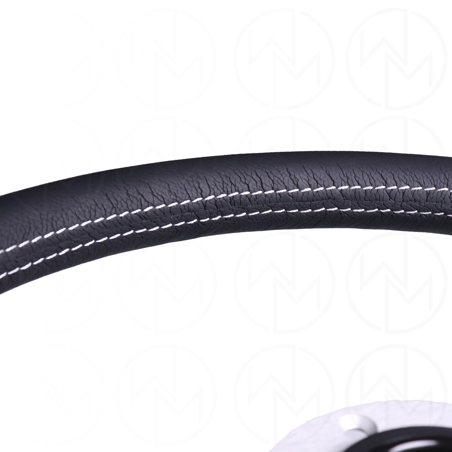 Momo Prototipo Steering Wheel - 350mm Leather w/Silver Spokes