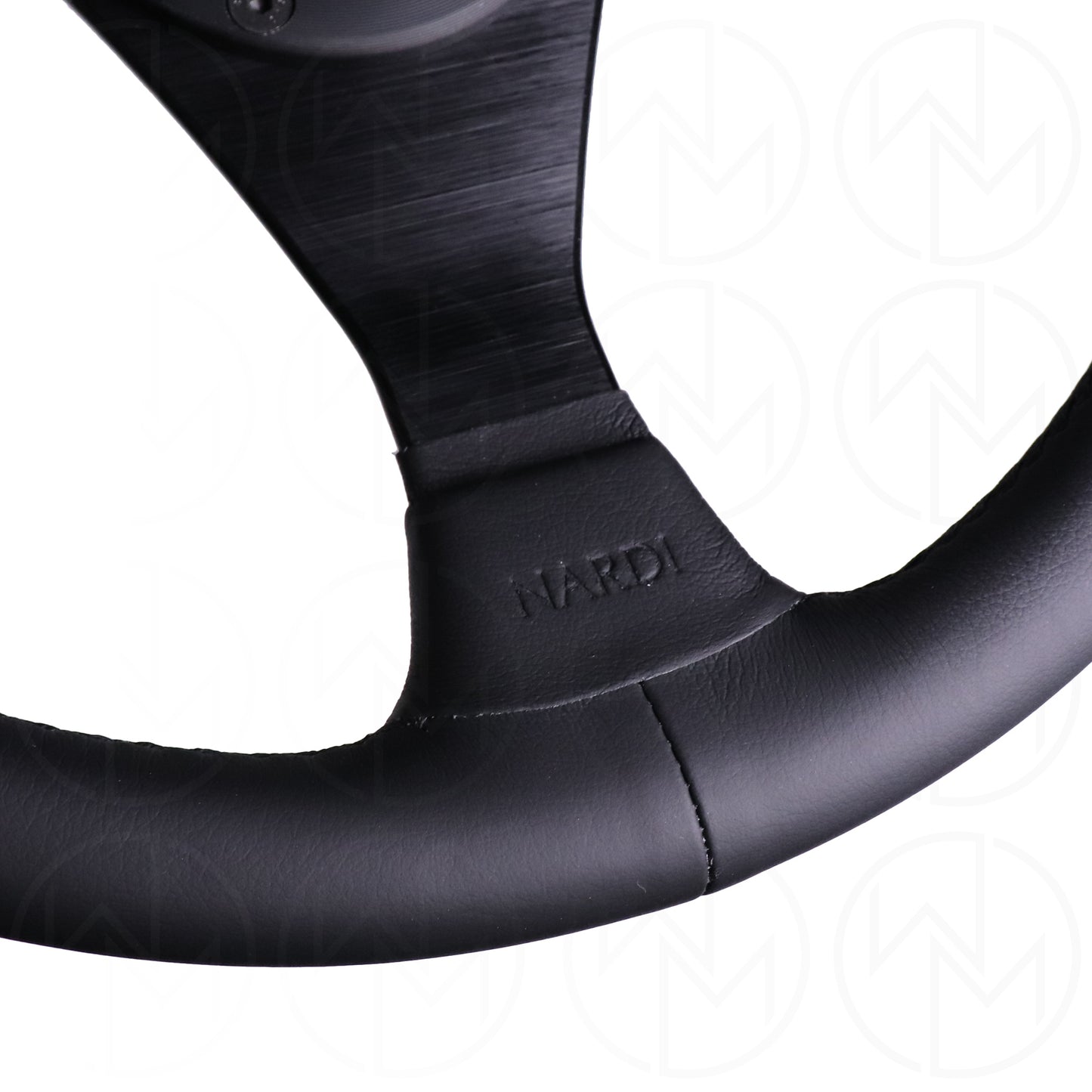 Nardi Gara Steering Wheel - 350mm Leather w/Black Stitch