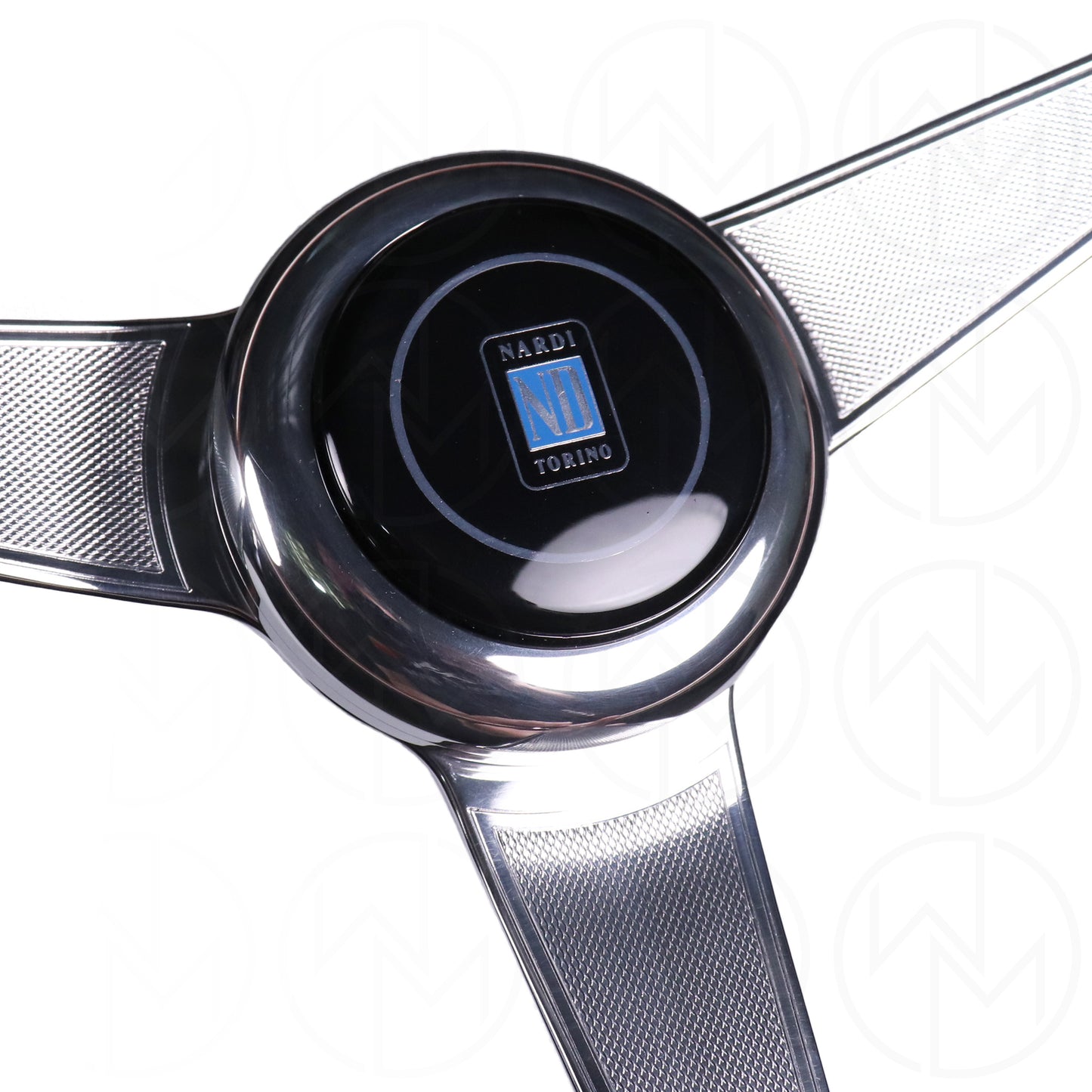 Nardi Classic Anni '60 Wood Steering Wheel - 390mm Polished Grip Spokes
