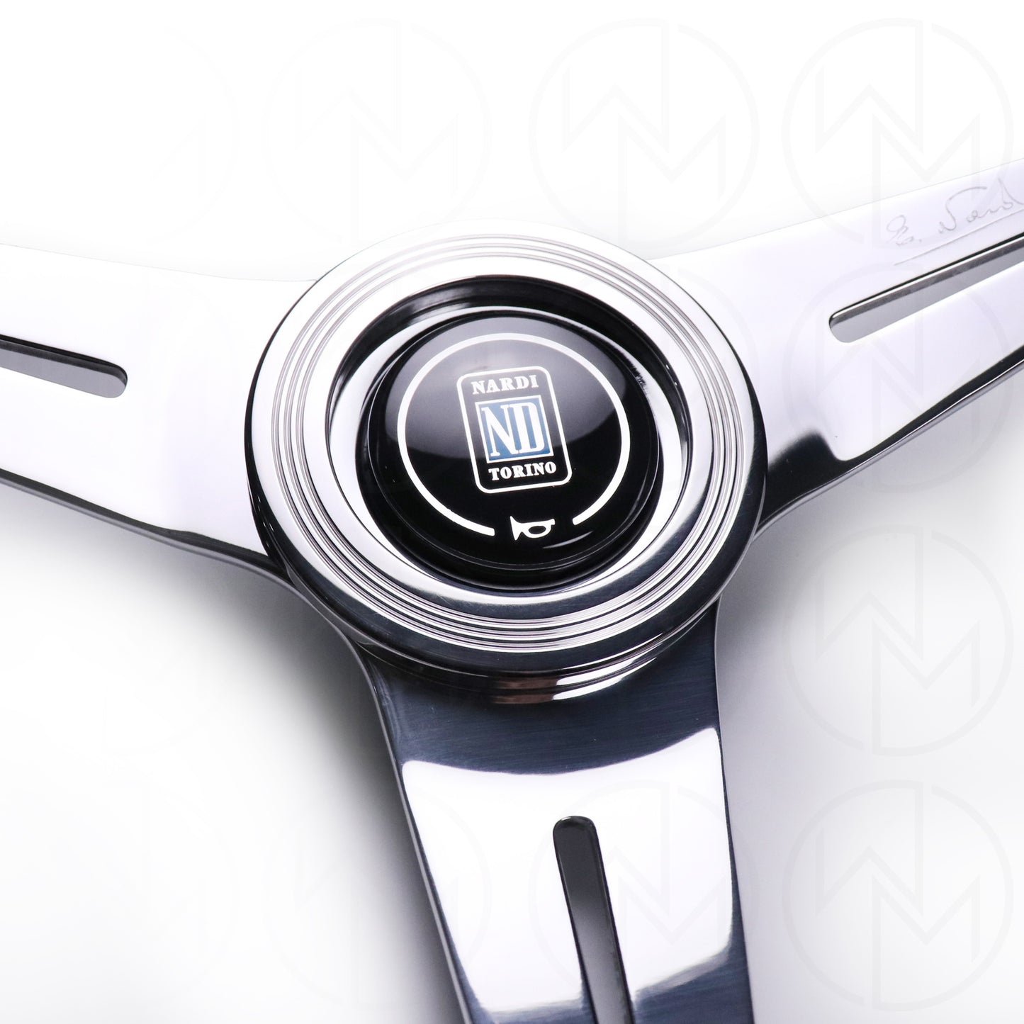 Nardi Classic Wood Steering Wheel - 390mm Polished Spokes
