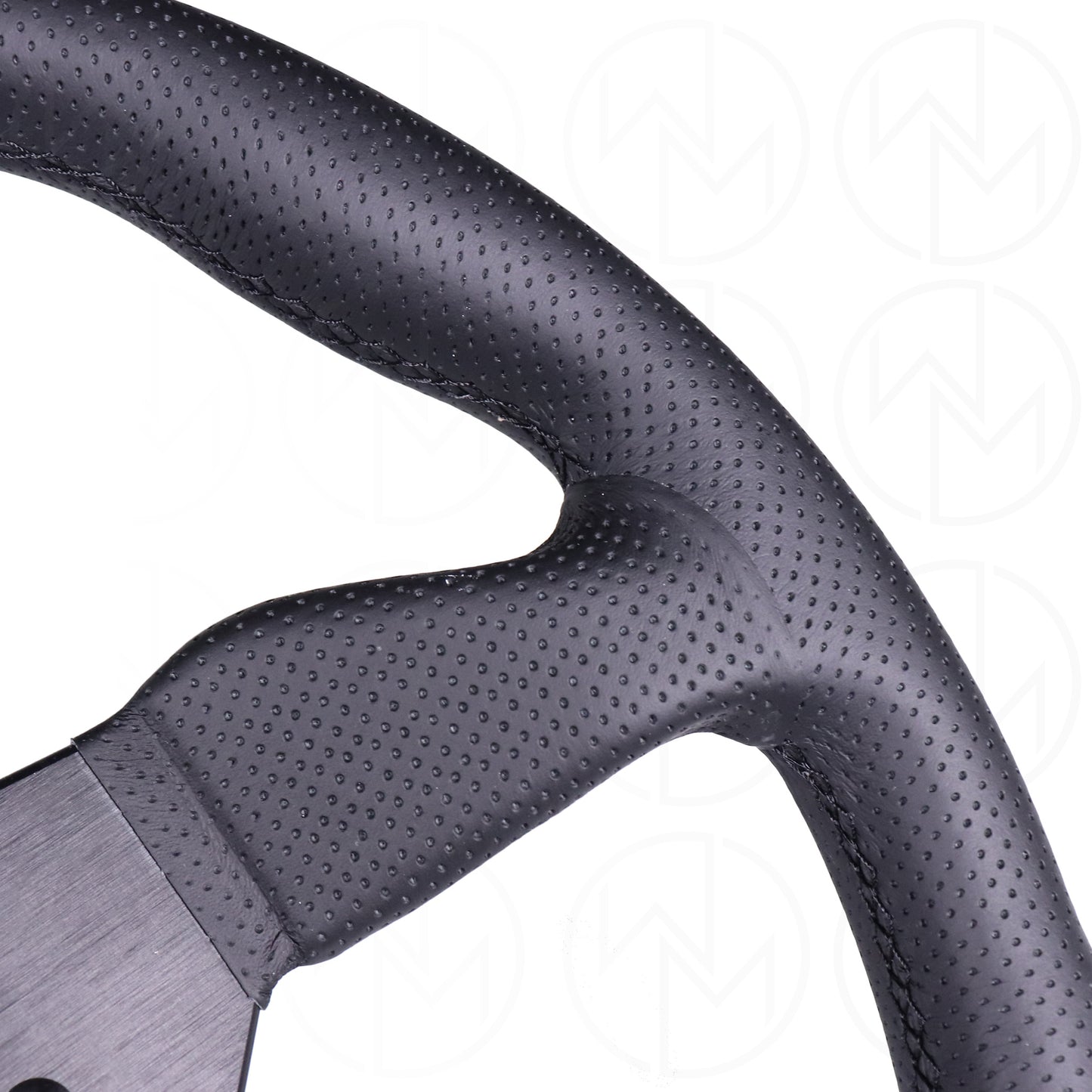 Personal Grinta Steering Wheel - 350mm Perforated Leather w/Black Stitch