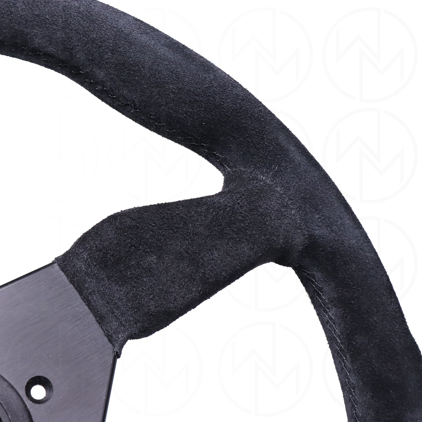 Personal Grinta Steering Wheel - 350mm Suede w/Black Stitch