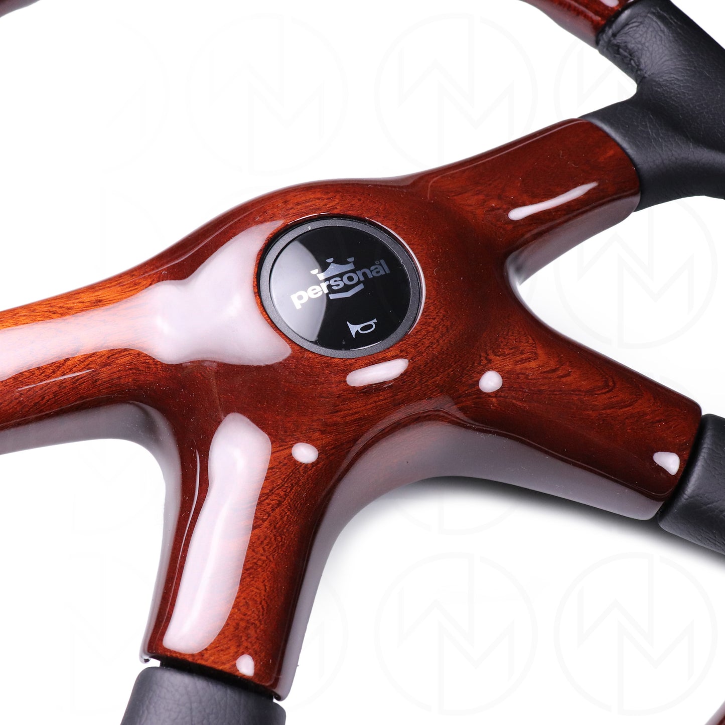 Personal Sprint 4 Prestige Steering Wheel - 365mm Wood w/Leather