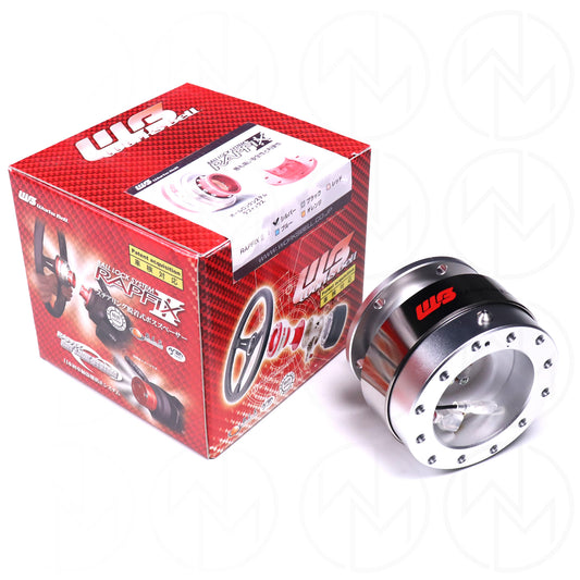 Works Bell Rapfix II Quick Release Hub - Silver